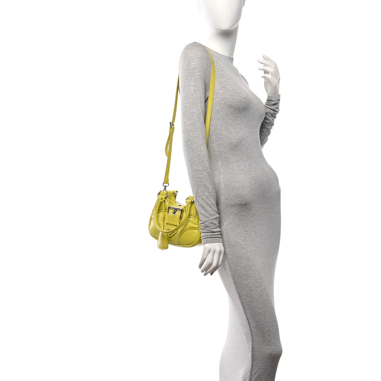 Nappa Soft Padded Re-Edition 2002 Moon Bag Cedro