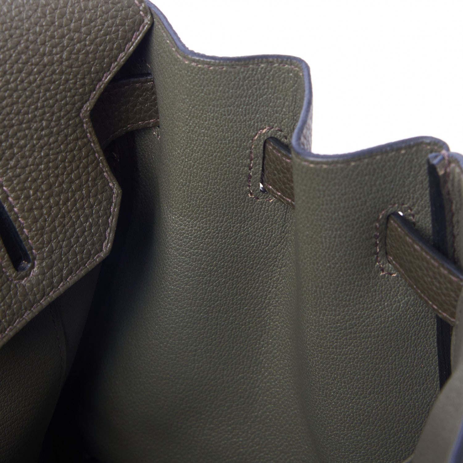 Hermes Togo Birkin 30 Vert De Gris 18 of 31