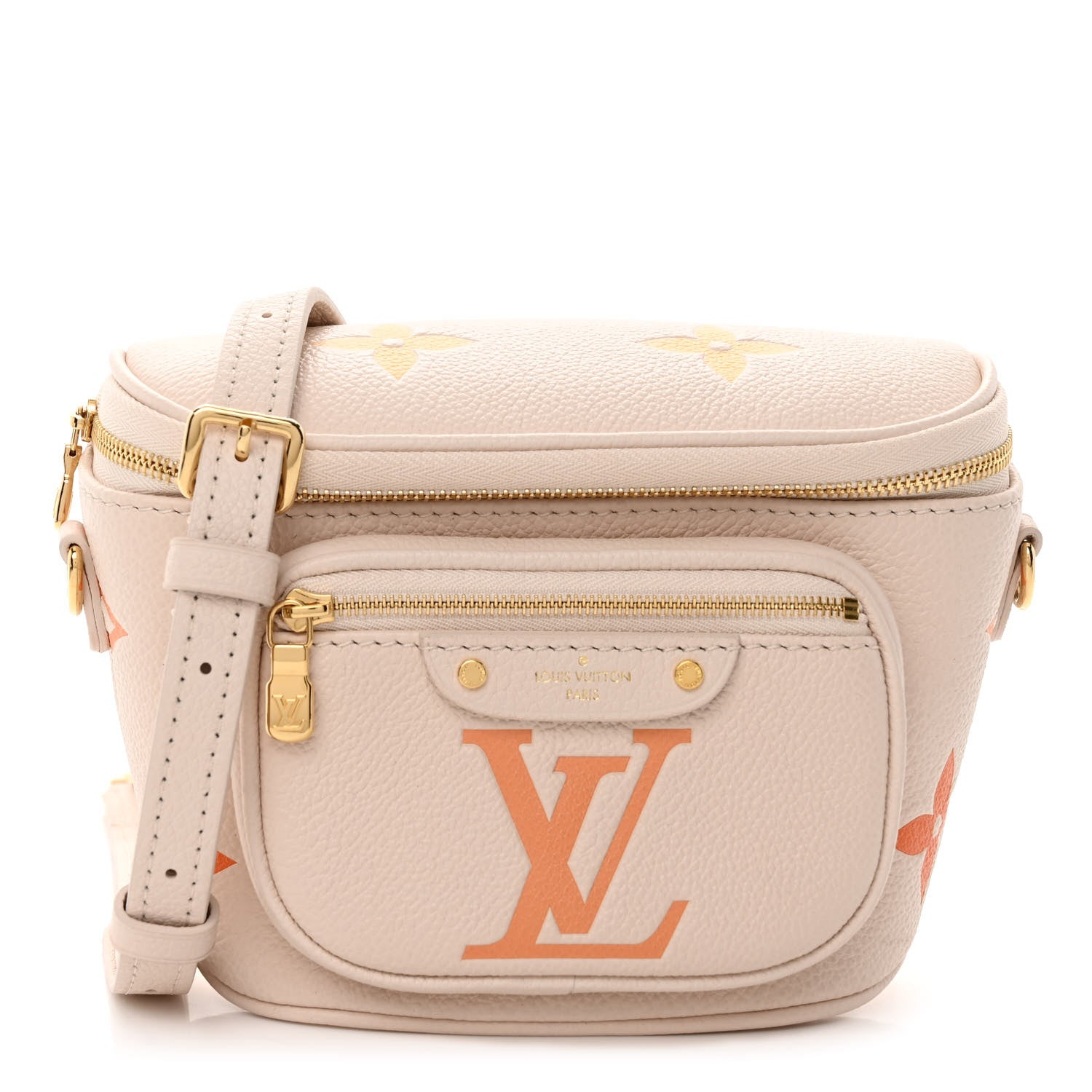 Louis Vuitton Empreinte Monogram Giant Mini By The Pool Bumbag Cream Saffron 1 of 9