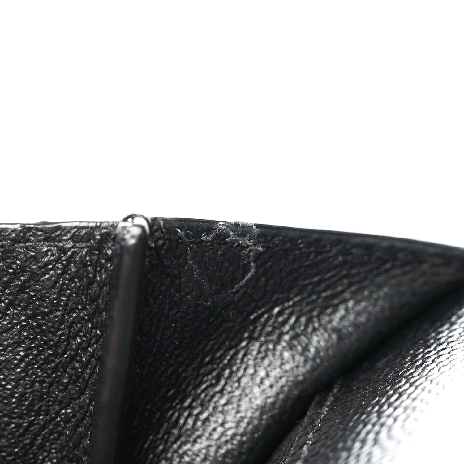 Saint Laurent Grain De Poudre Textured Mixed Matelasse Triquilt Monogram Clutch Black 8 of 11