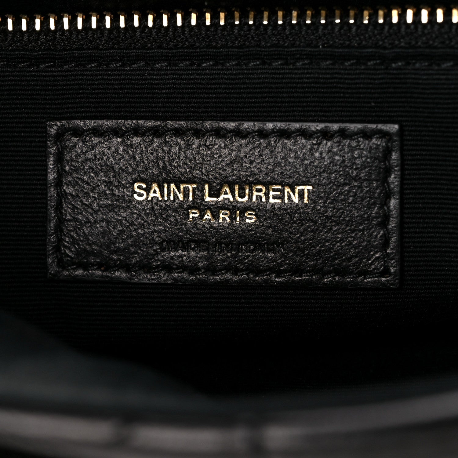 Saint Laurent Lambskin Patchwork Monogram Medium Jamie Black 7 of 11