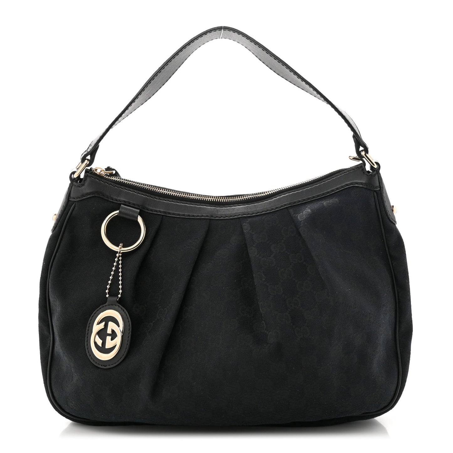 Monogram Medium Sukey Hobo Black