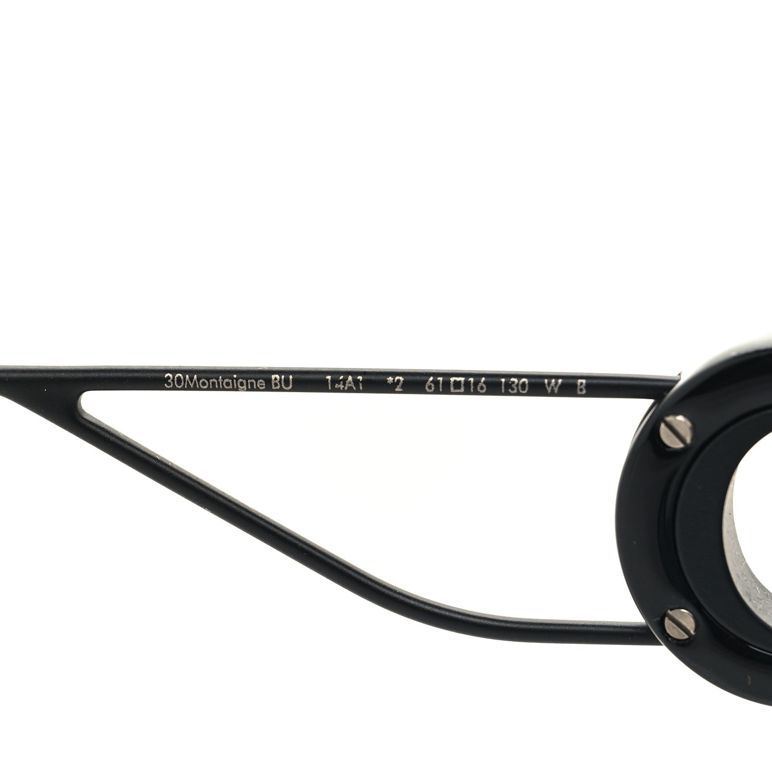 Christian Dior Rectangular 30 Montaigne 1 Sunglasses Black 7 of 7