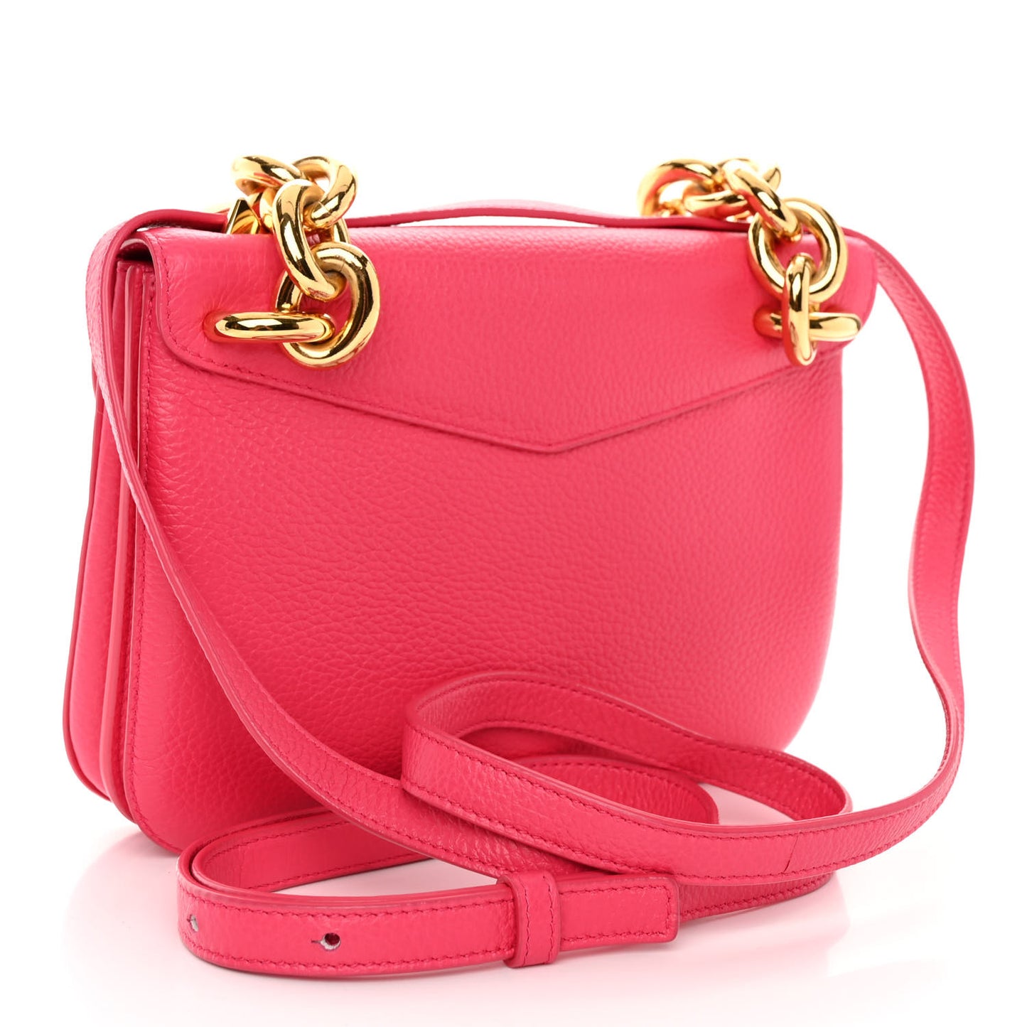 BOTTEGA VENETA Calfskin Mount Envelope Bag Pink