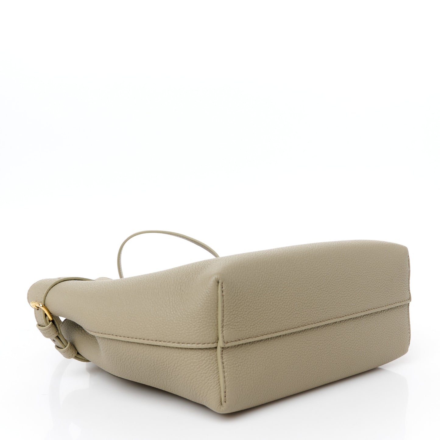 Grained Calfskin Triomphe Mini Cabas Anais Modern Taupe