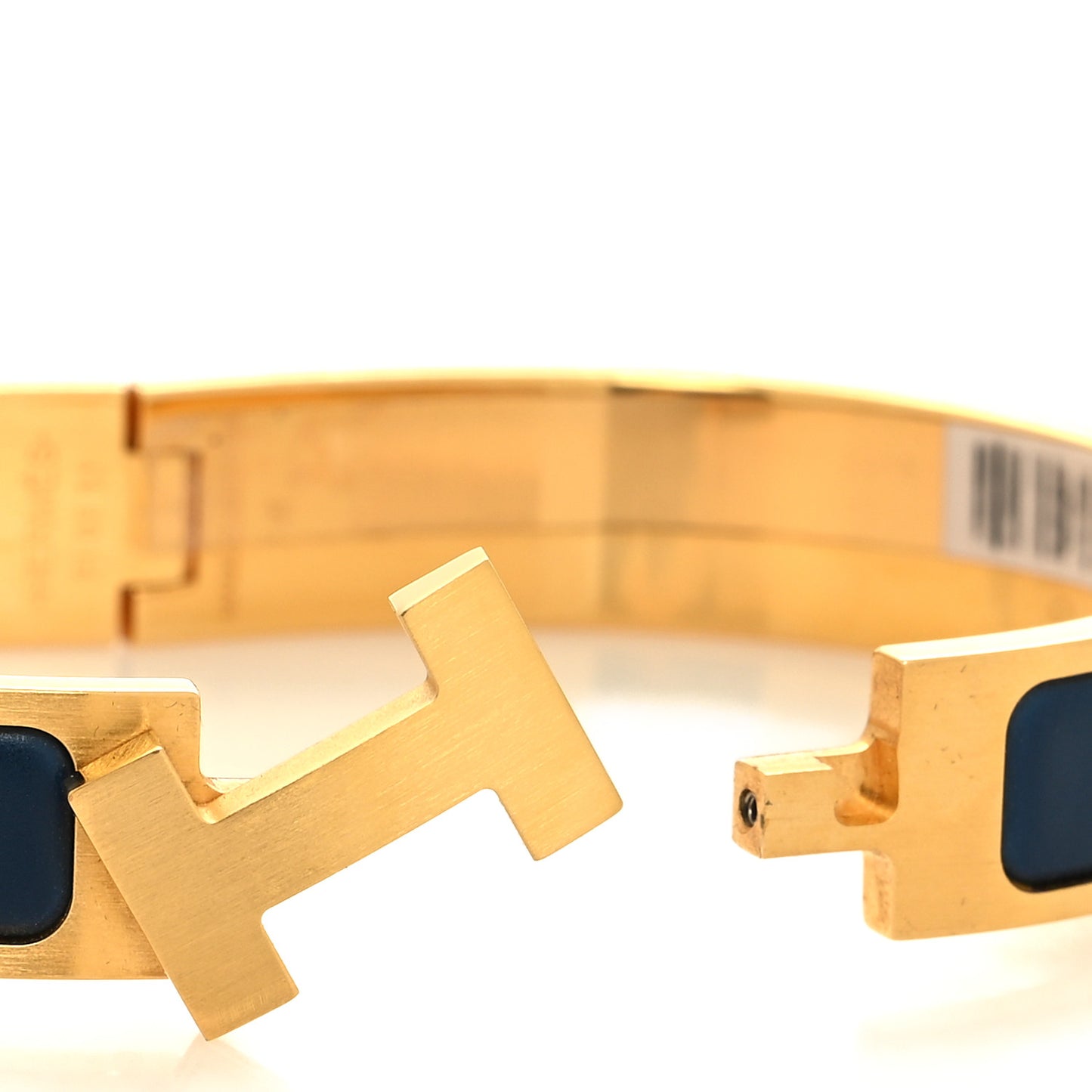 Matte Enamel Narrow Clic Clac H Bracelet T6 Bleu Biarritz