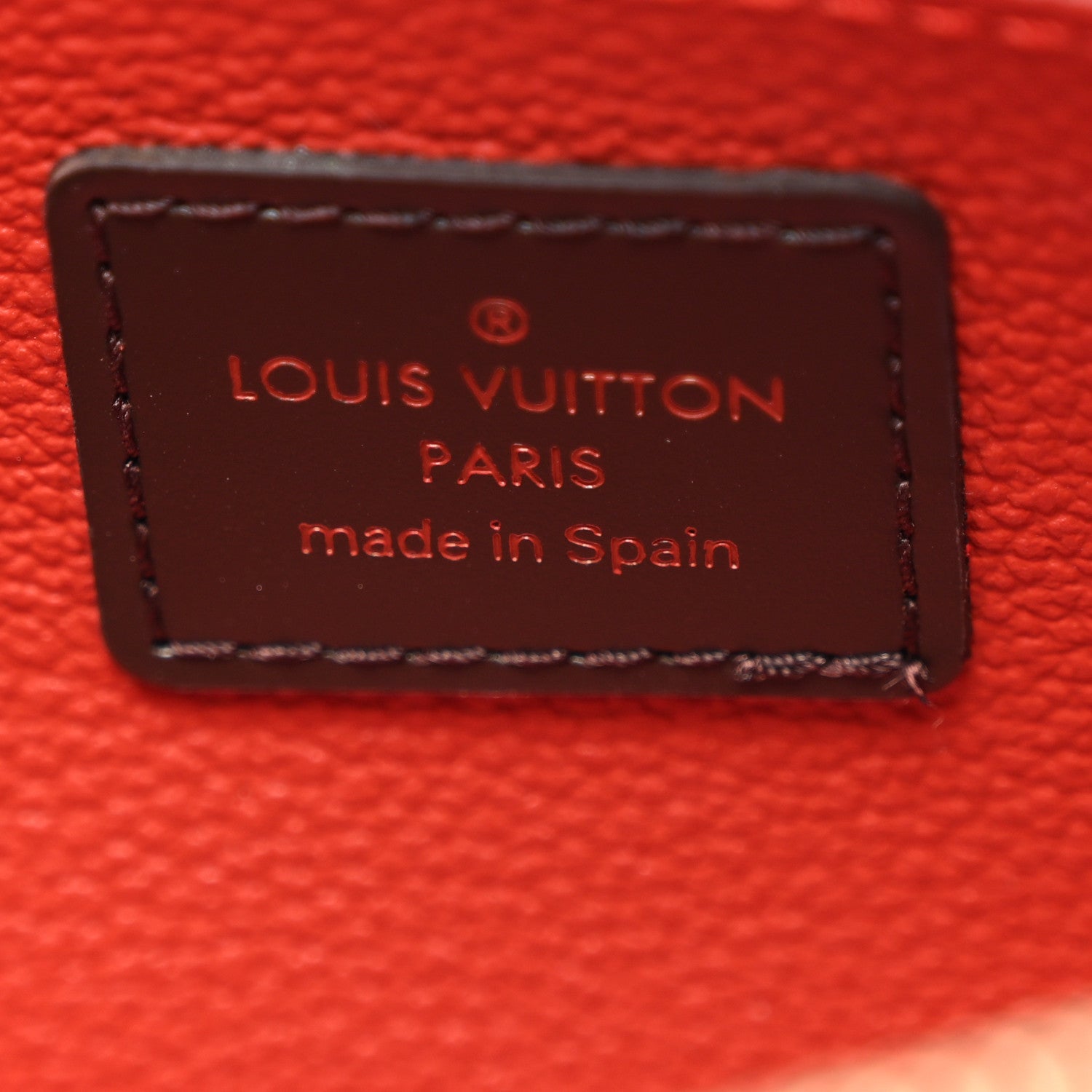 Louis Vuitton Damier Ebene Cosmetic Pouch 6 of 6