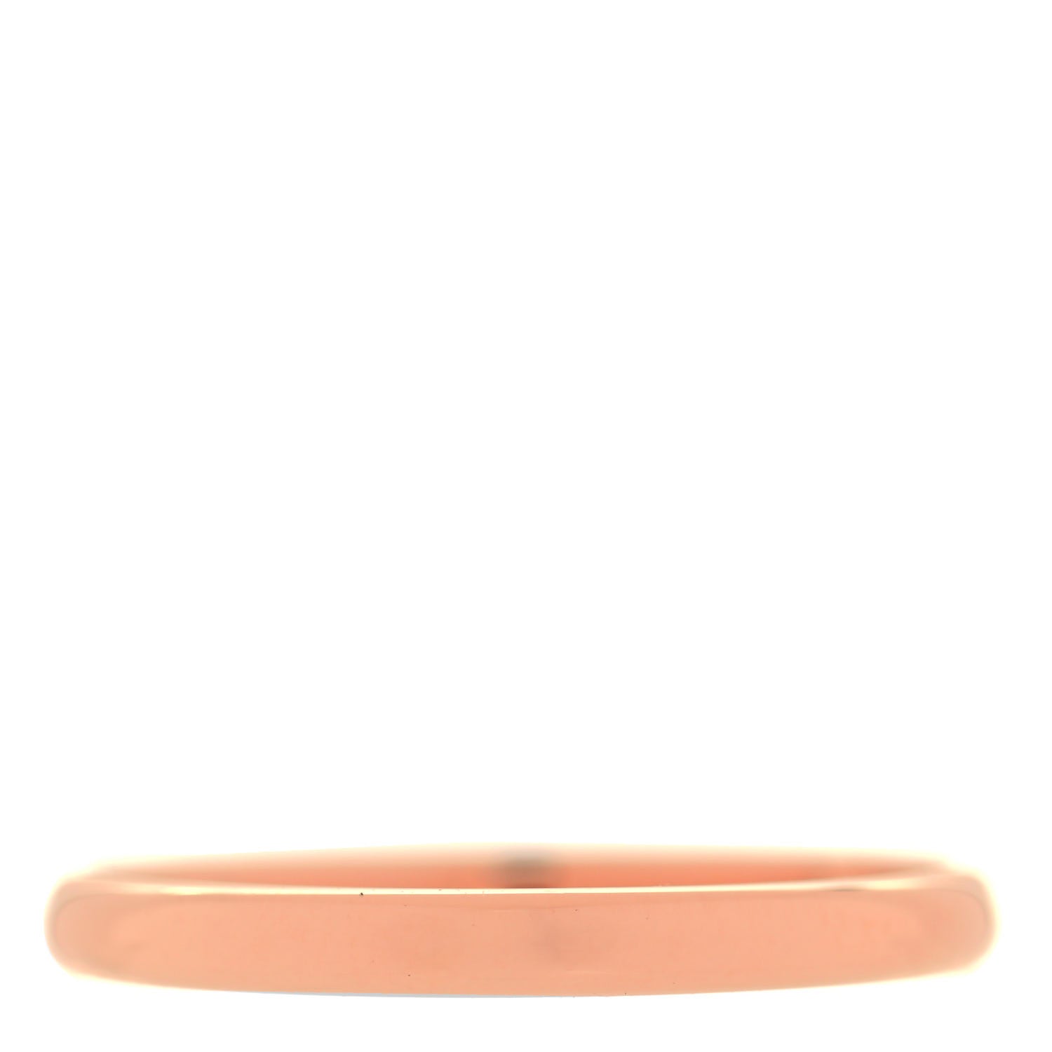 Tiffany 18K Rose Gold 2mm Classic Wedding Band Ring 54 7 3 of 4