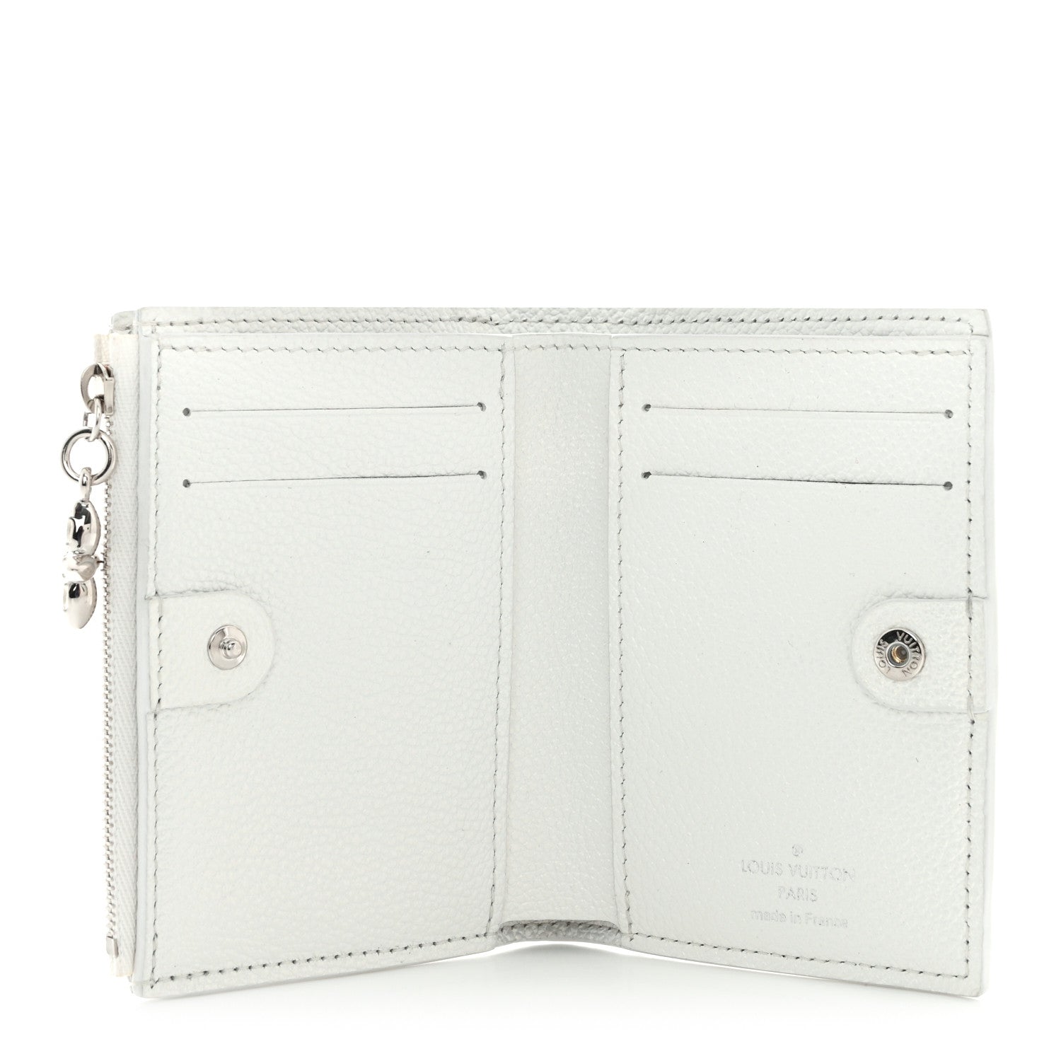 Louis Vuitton Empreinte Monogram Flower Lisa Wallet Snow 5 of 11