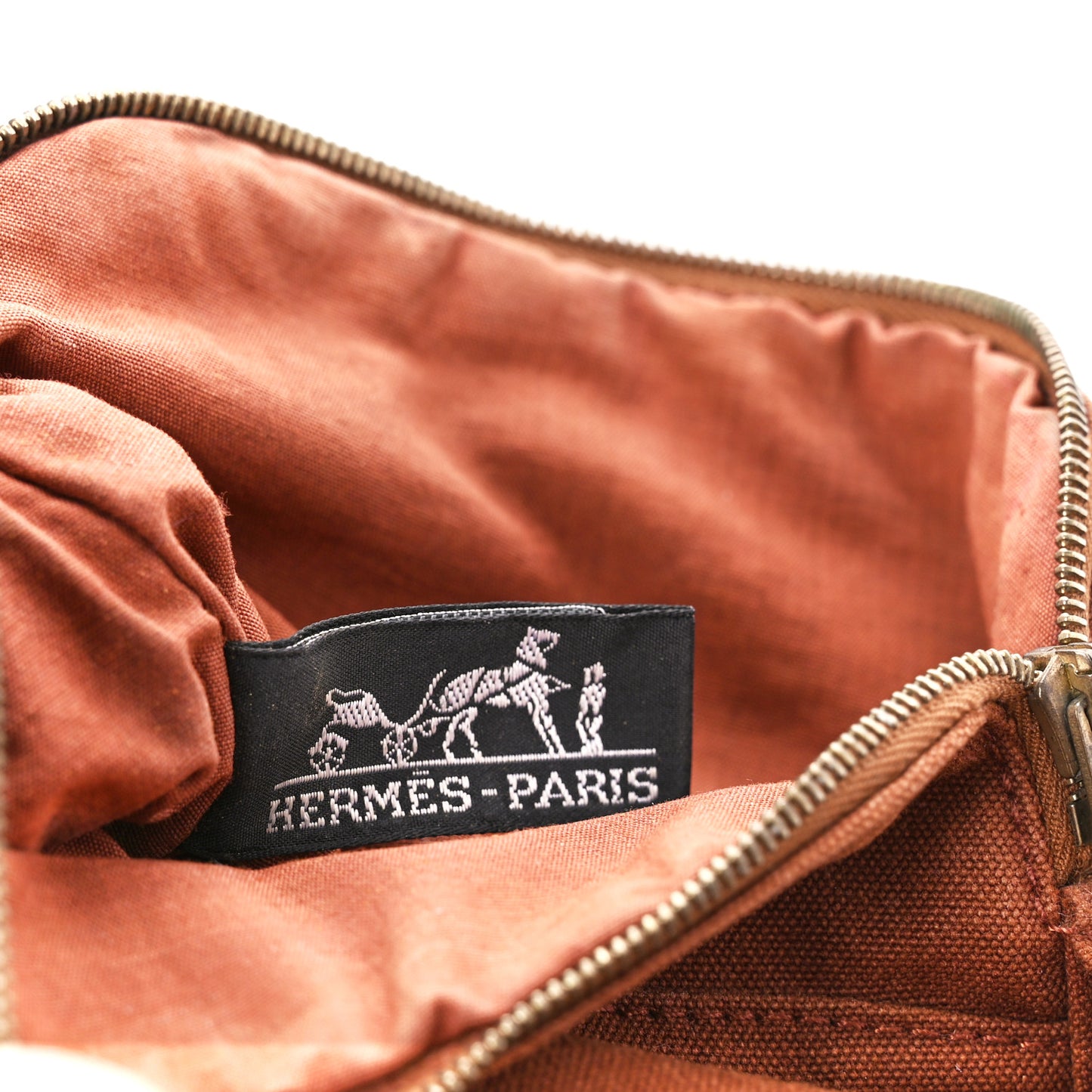 Cotton Canvas Mini Bolide Travel Cosmetic Pouch