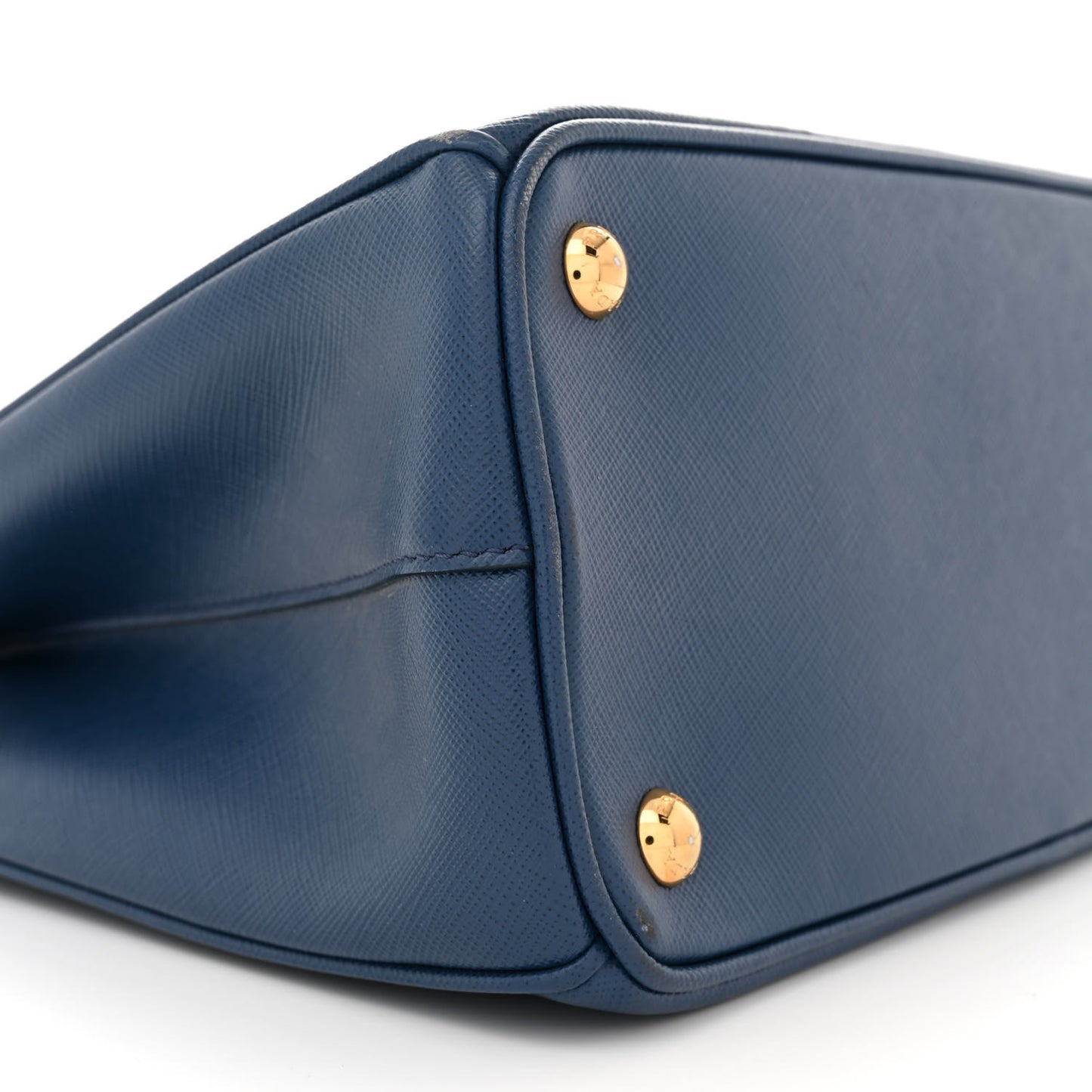 Saffiano Small Galleria Double Zip Tote Bluette