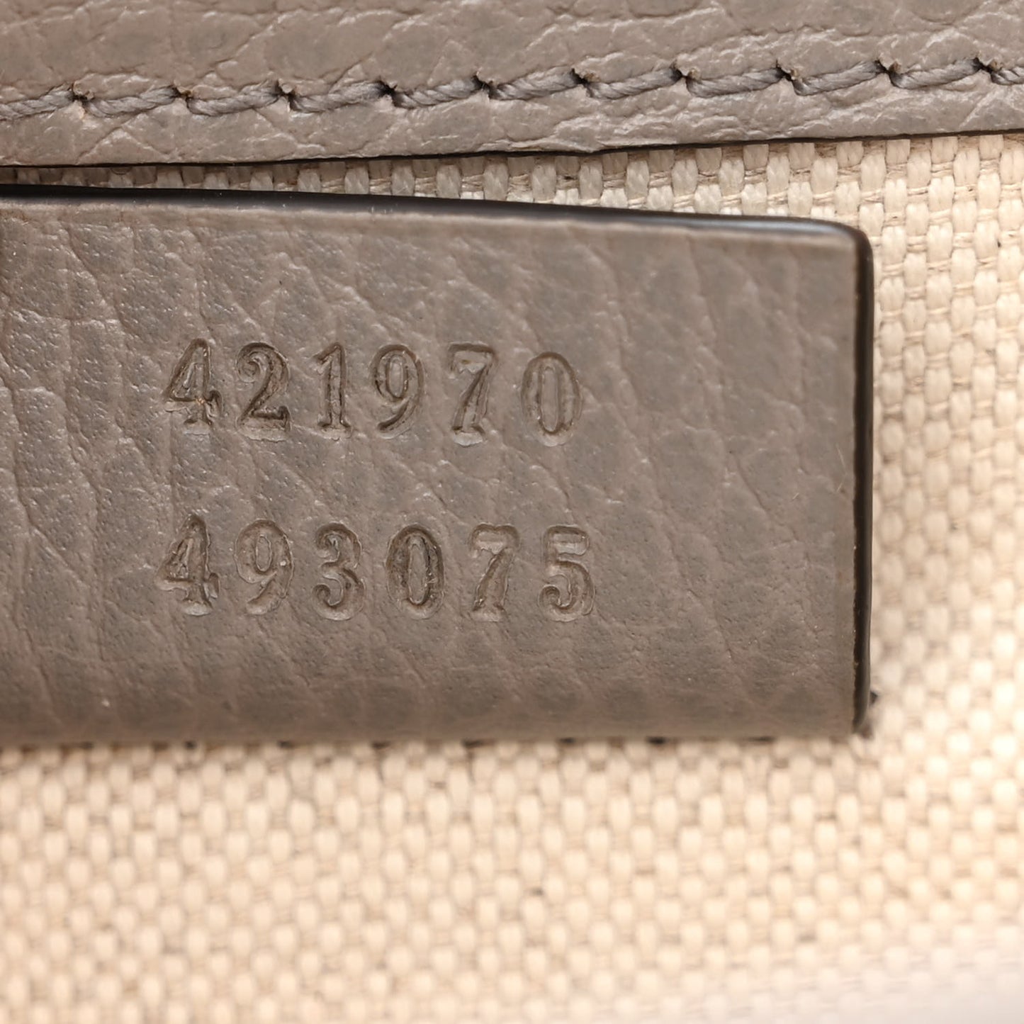 Calfskin Mini Dionysus Shoulder Bag Dusty Grey