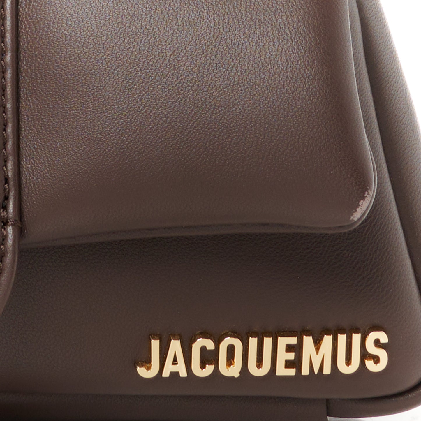 Padded Lambskin Le Petit Bambimou Medium Brown