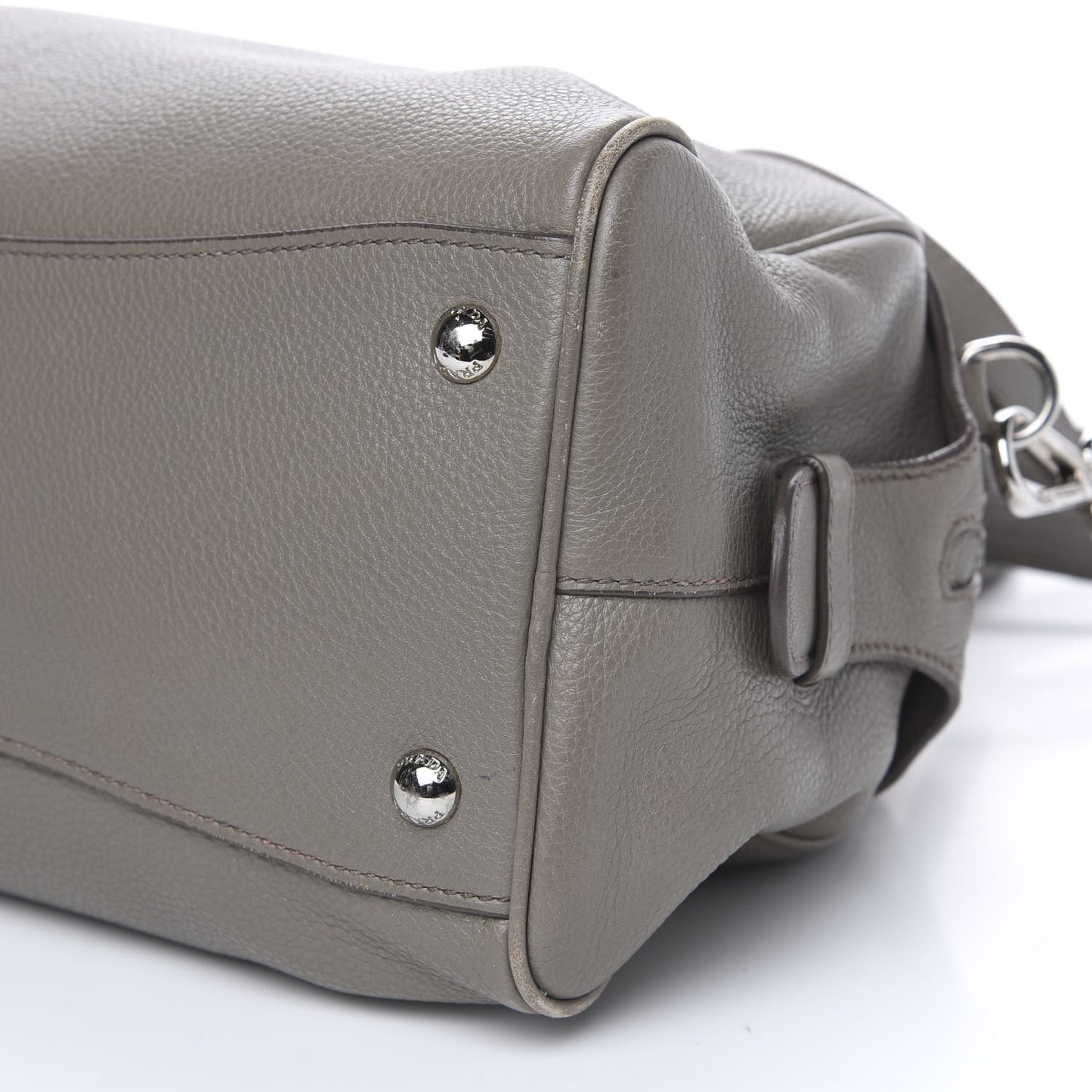 Vitello Daino Dome Satchel Argilla