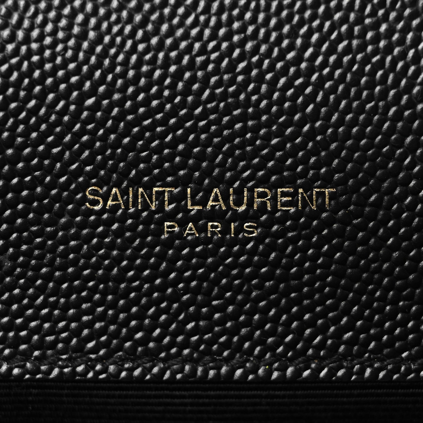 Grain De Poudre Small Monogram Kate Satchel Black