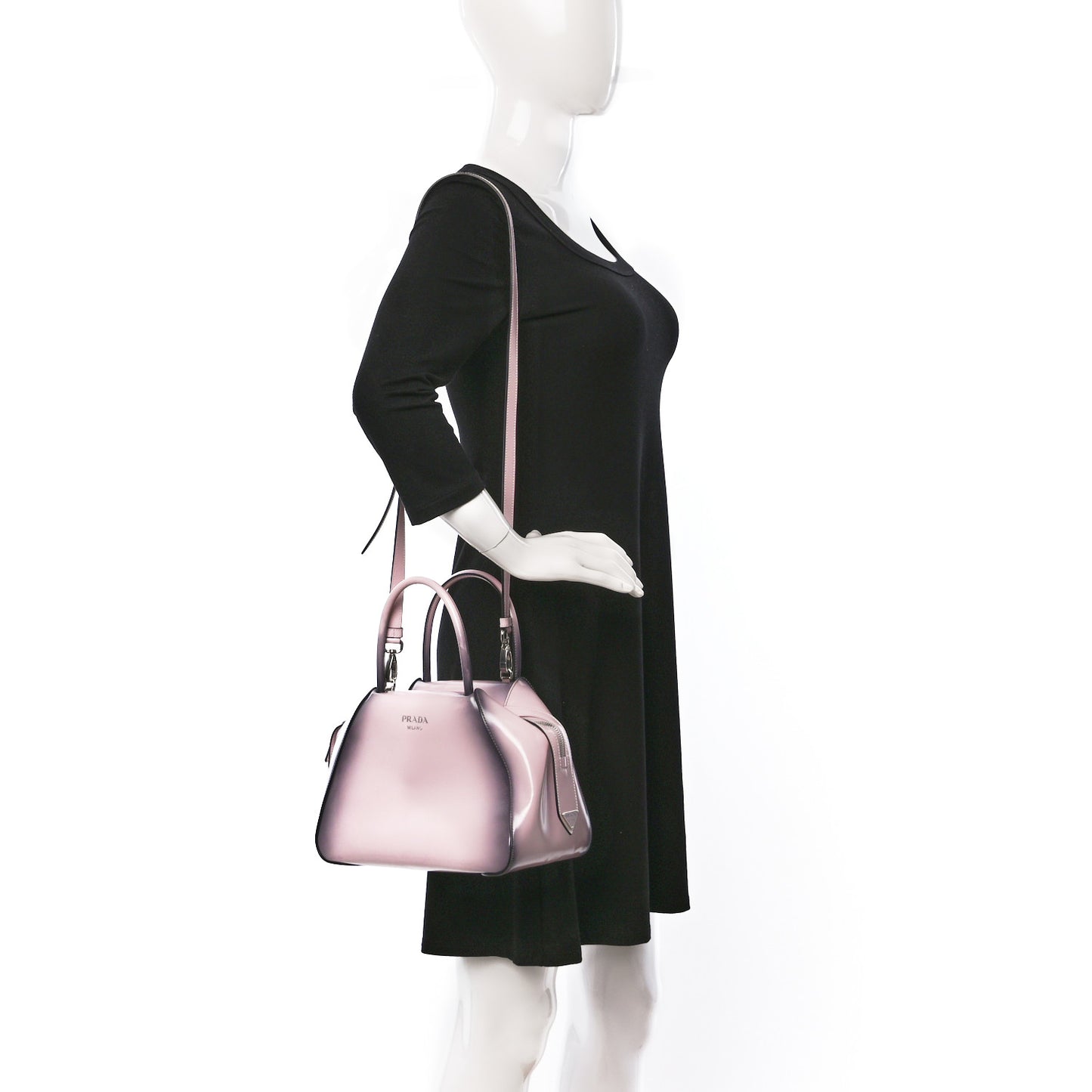 Spazzolato Small Supernova Handbag Alabastro Sfumato