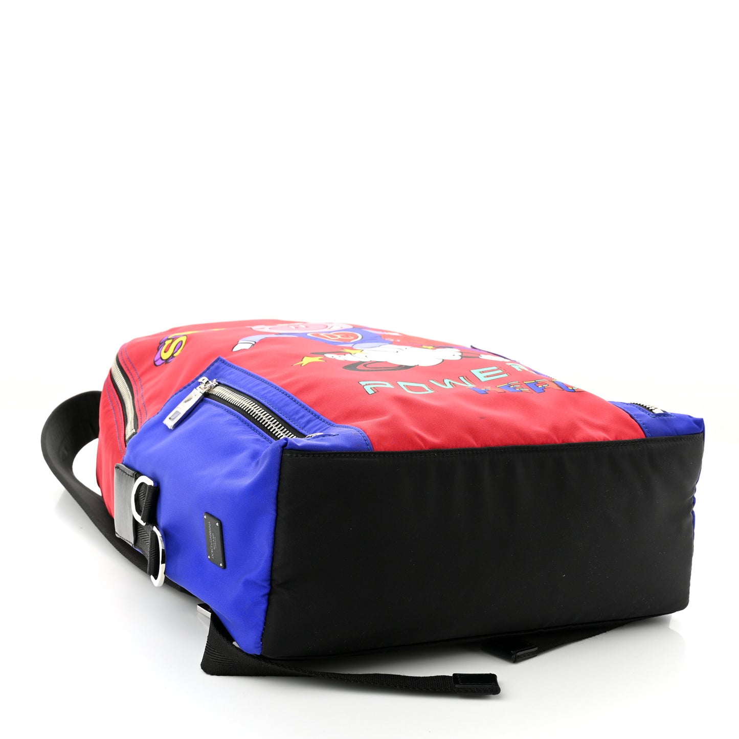 Nylon Super Pig Backpack Red Multicolor
