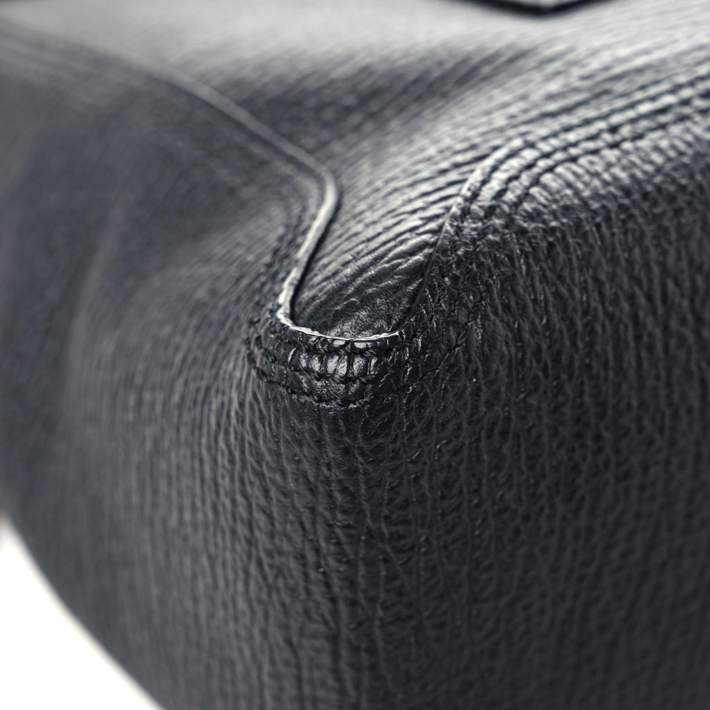 Textured Calfskin Medium Pashli Satchel Black