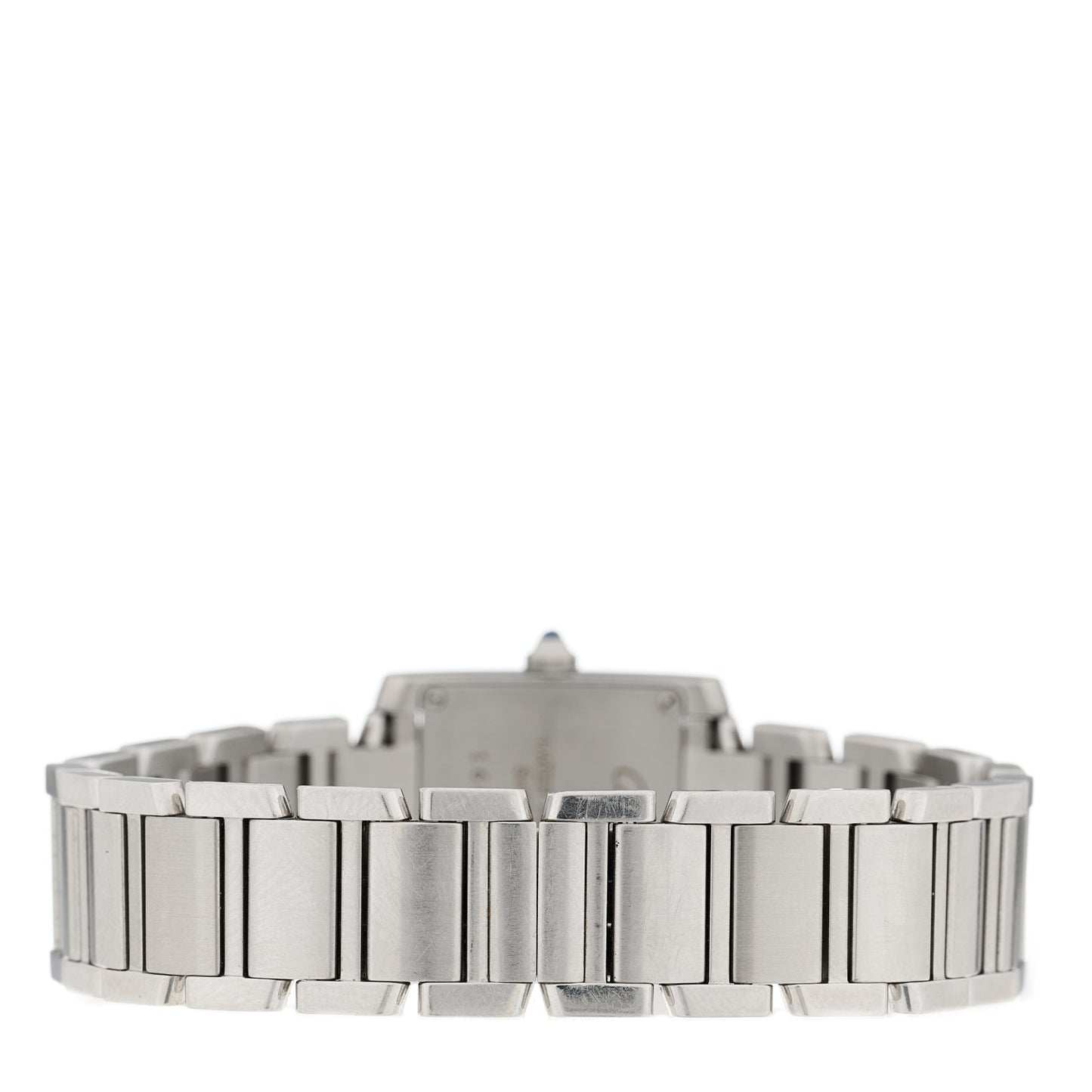 Stainless Steel 20mm Tank Francaise Quartz Watch