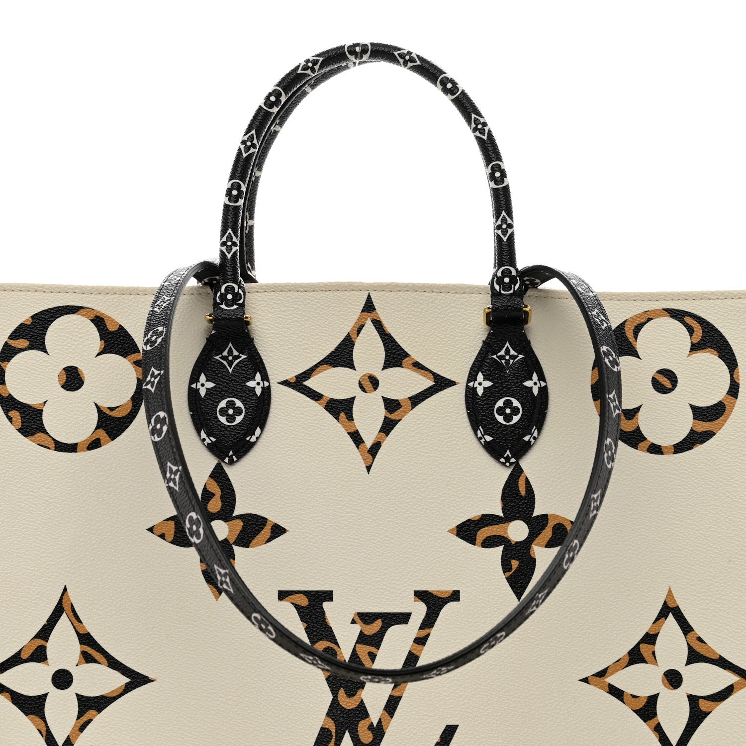 Louis Vuitton Monogram Giant Jungle Onthego GM Ivory 5 of 9