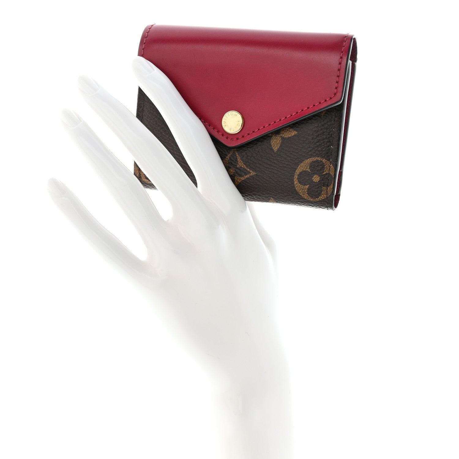 Louis Vuitton Monogram Zoe Wallet Fuchsia 2 of 9