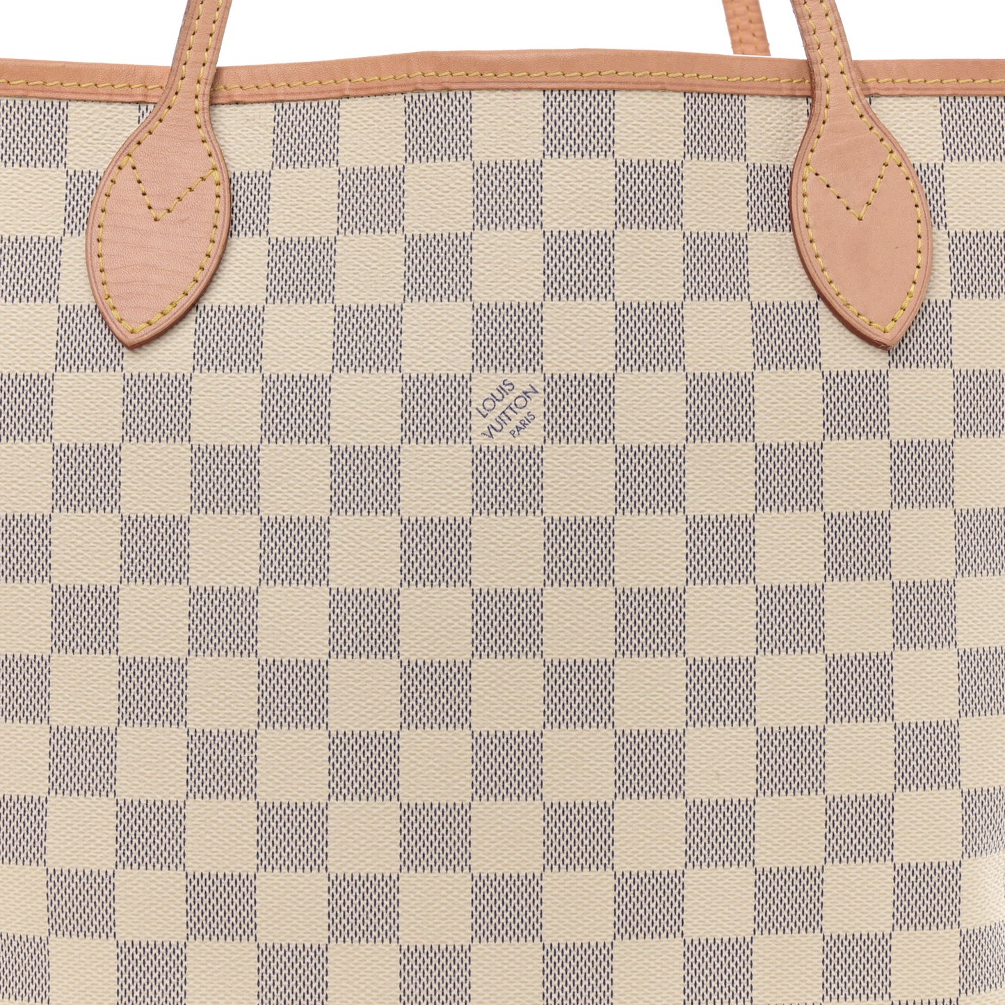 Damier Azur Neo Neverfull MM Rose Ballerine