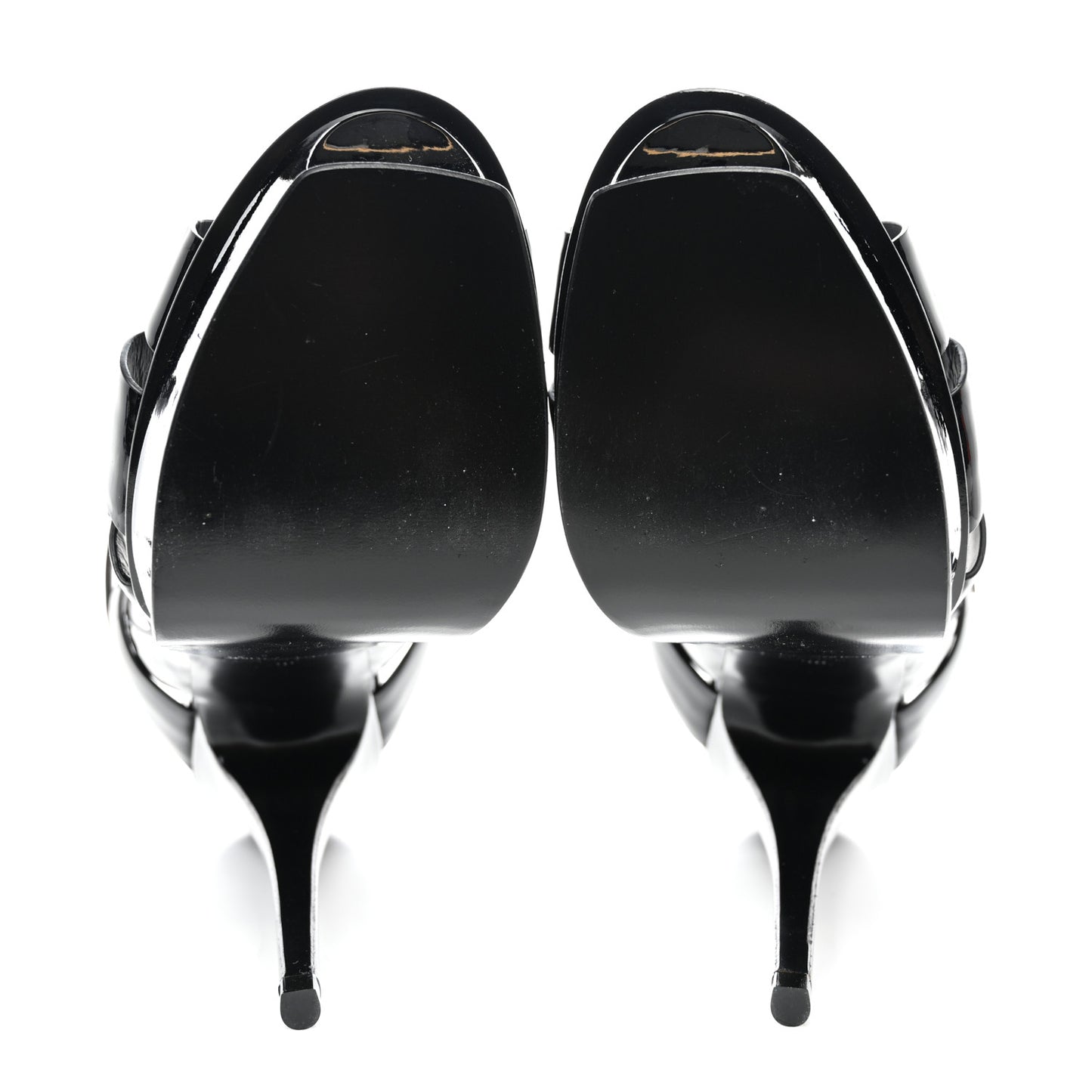 Patent Tribute 105 Platform Sandals 38 Black