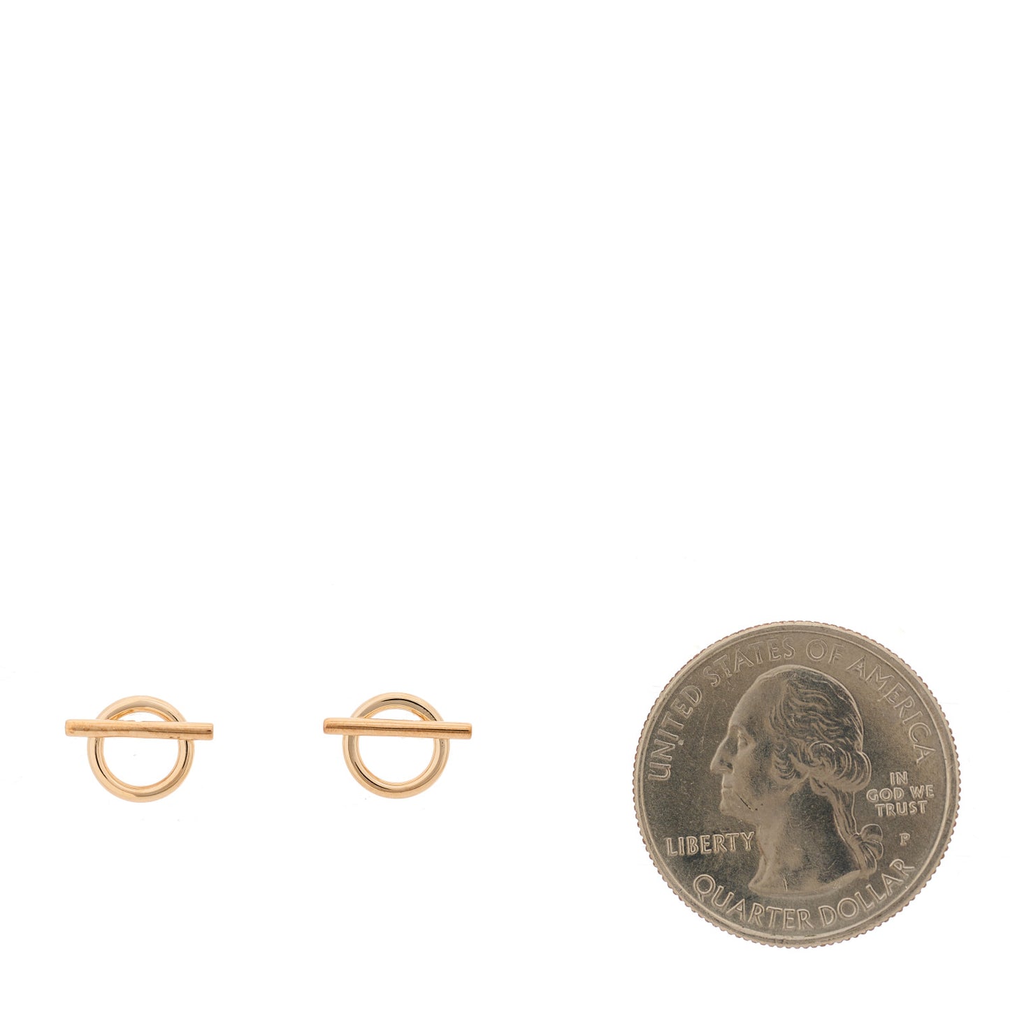 18K Rose Gold PM Echappee Earrings