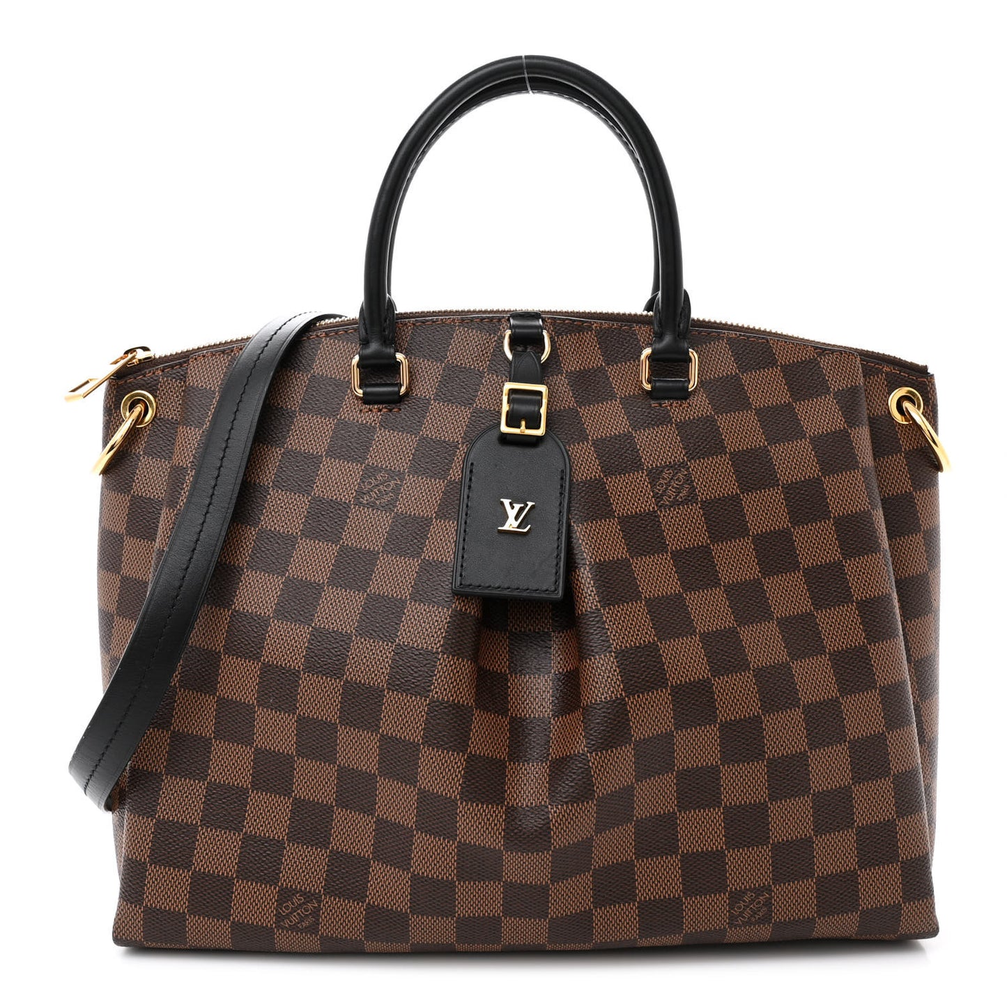 Damier Ebene Odeon Tote PM Black