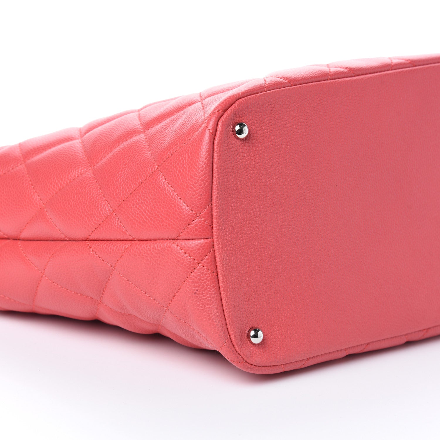 Chanel Caviar Quilted Timeless CC Soft Tote Pink 10 of 11