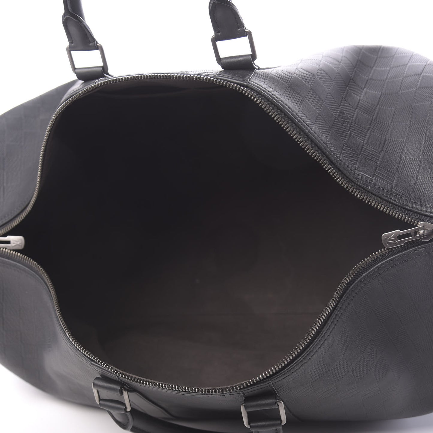 Damier Infini Keepall Bandouliere 55 Onyx