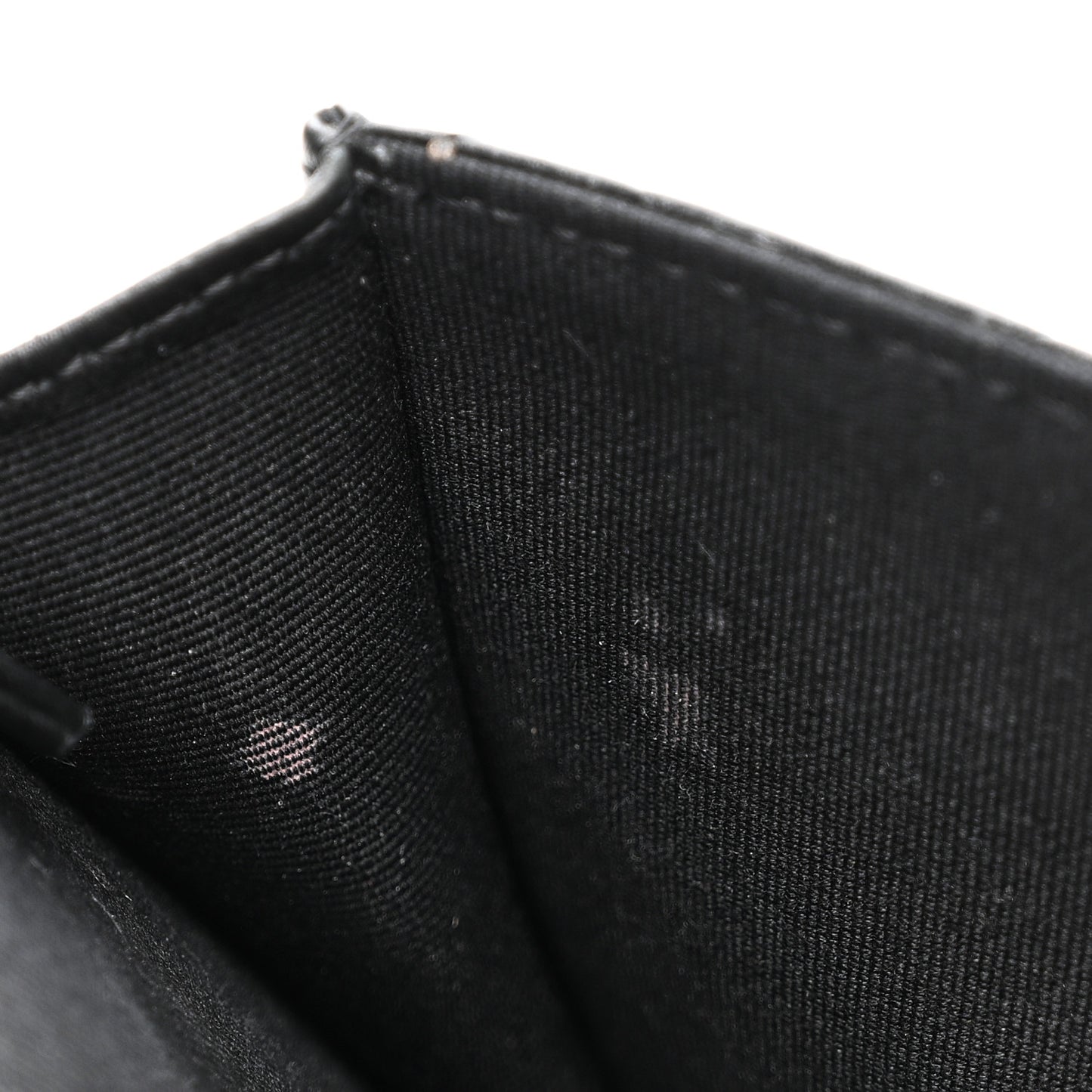 Lambskin Quilted Trendy CC Dual Handle Clutch With Chain Black