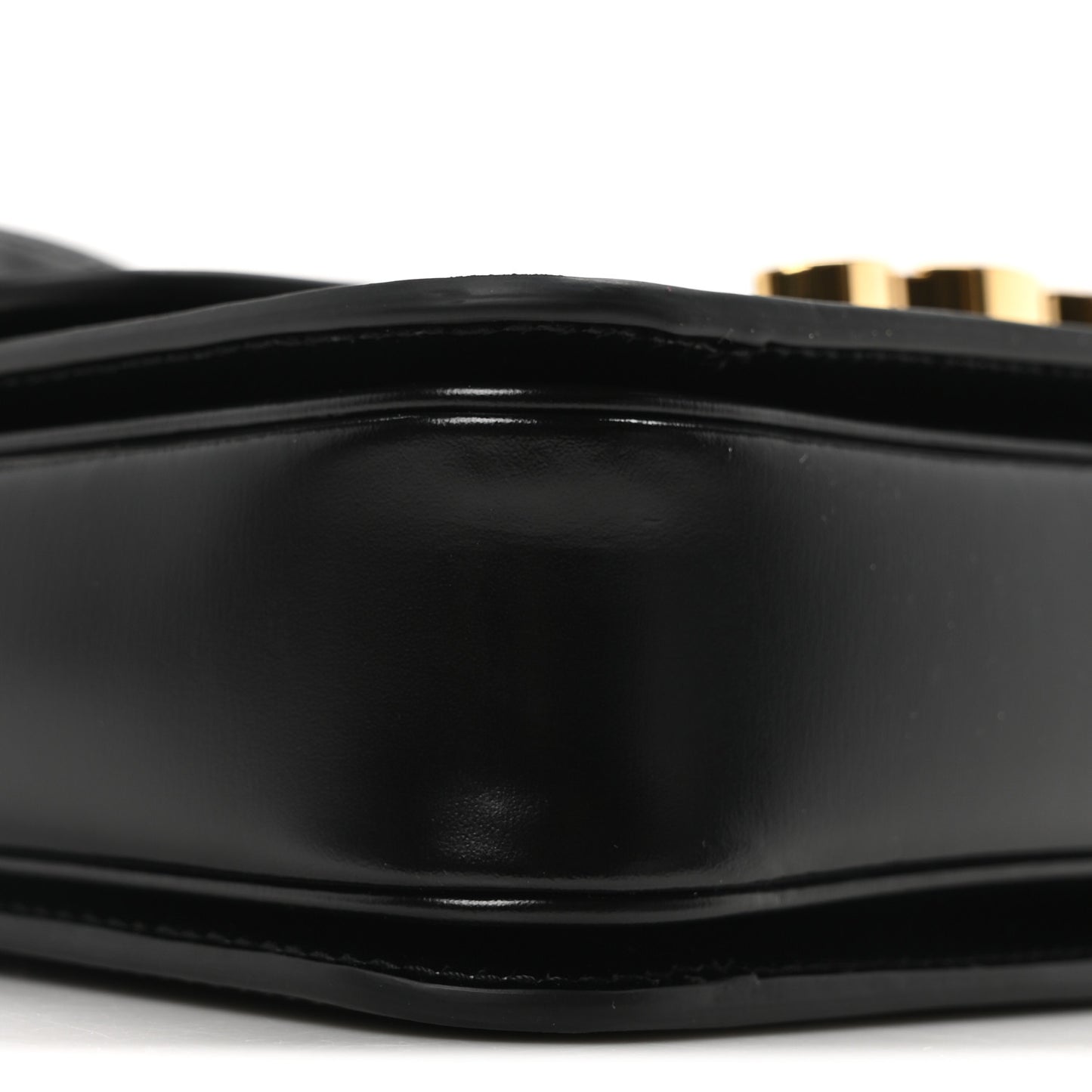 Shiny Calfskin Teen Triomphe Black