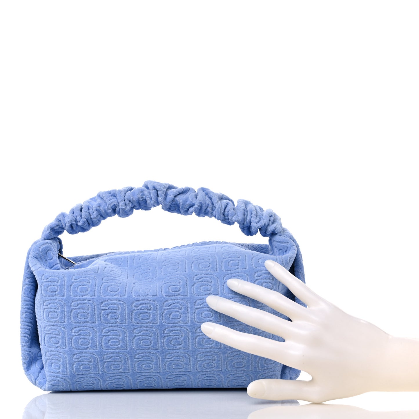 Velvet Small Scrunchie Bag Oxford