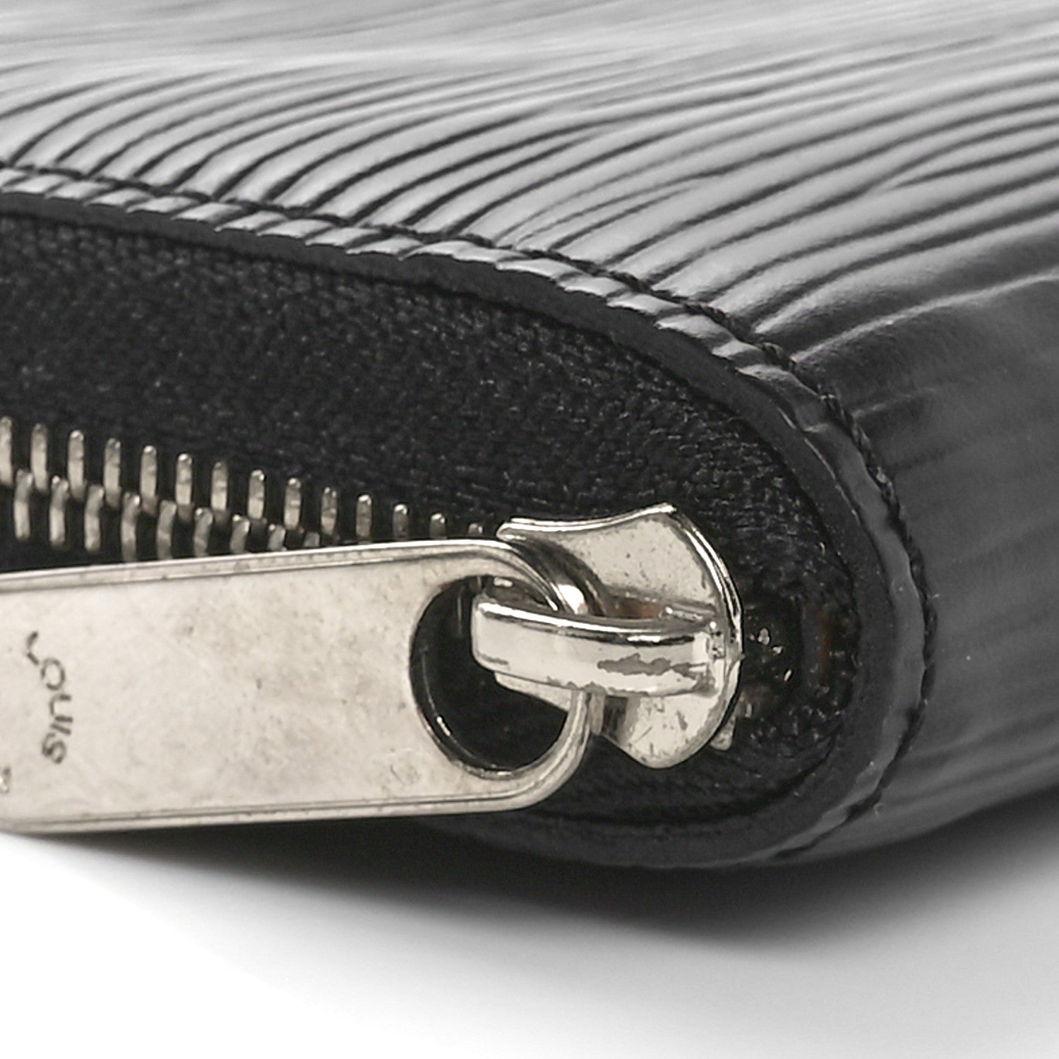 Louis Vuitton Epi Zippy Coin Purse Black 8 of 8
