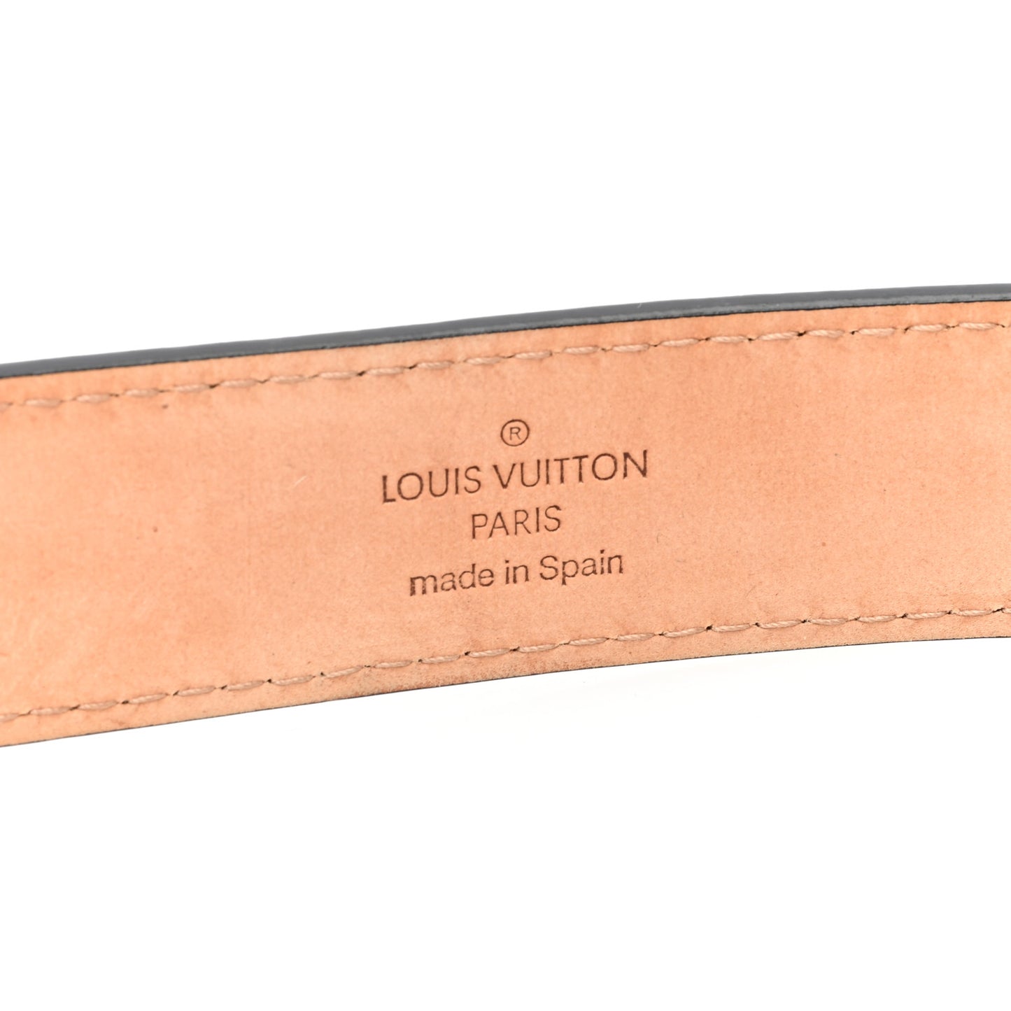 Calfskin Jeans Belt 80 32 Black