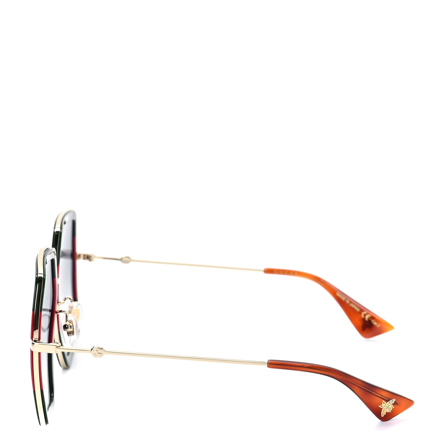 Square Frame Web GG0106S Sunglasses Tortoise
