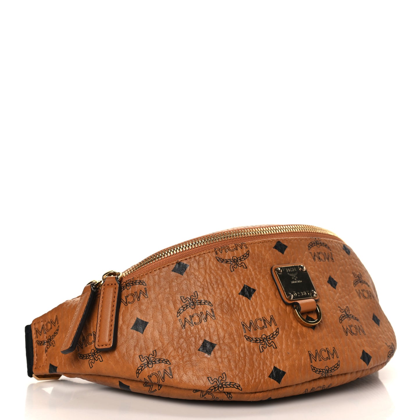 Visetos Medium Fusten Belt Bag Cognac
