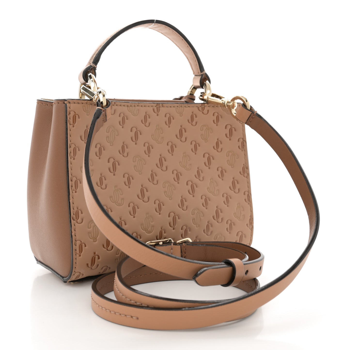 Calfskin Mini Varenne Top Handle Tan