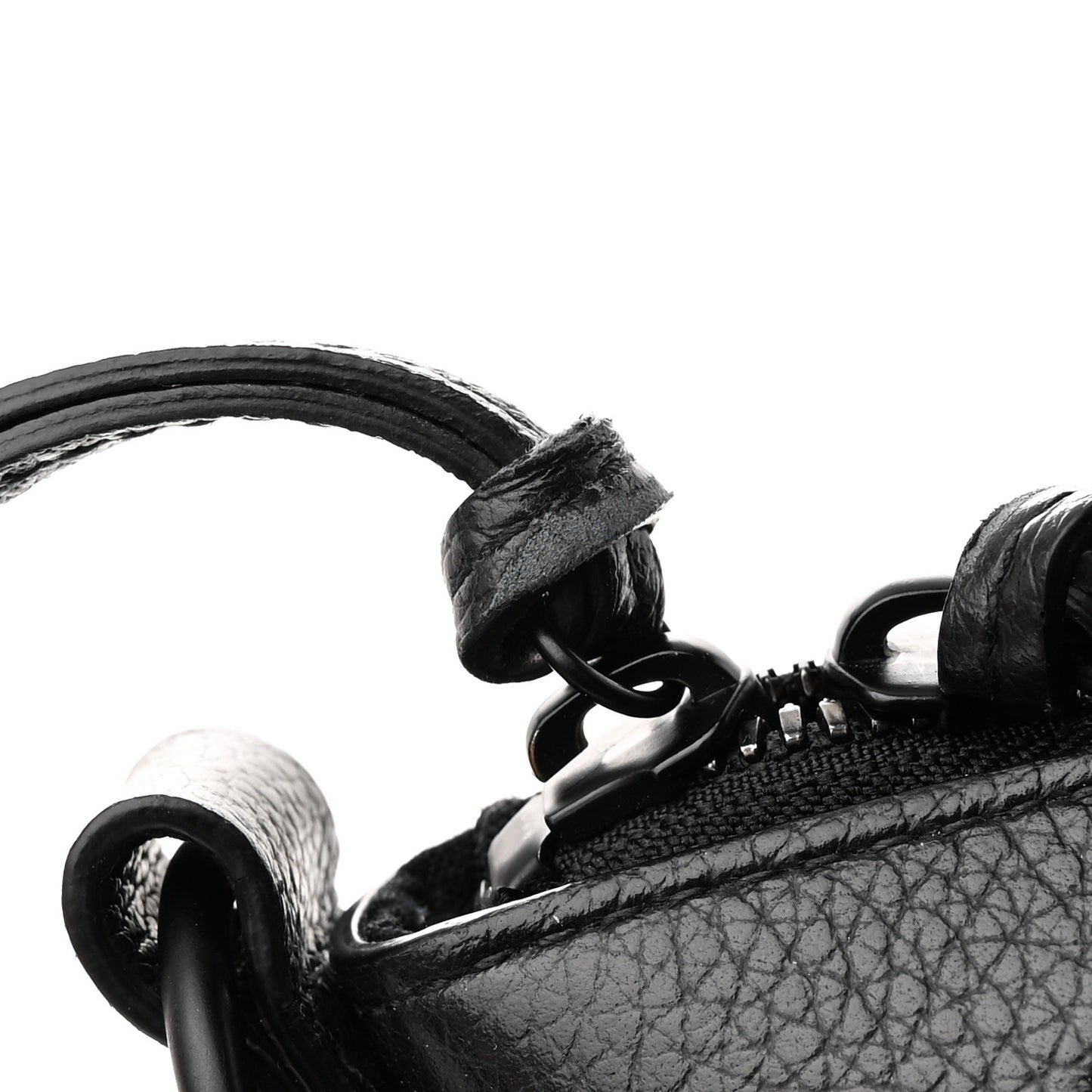 Grained Calfskin Black Hardware Small Neo Classic Hobo Black