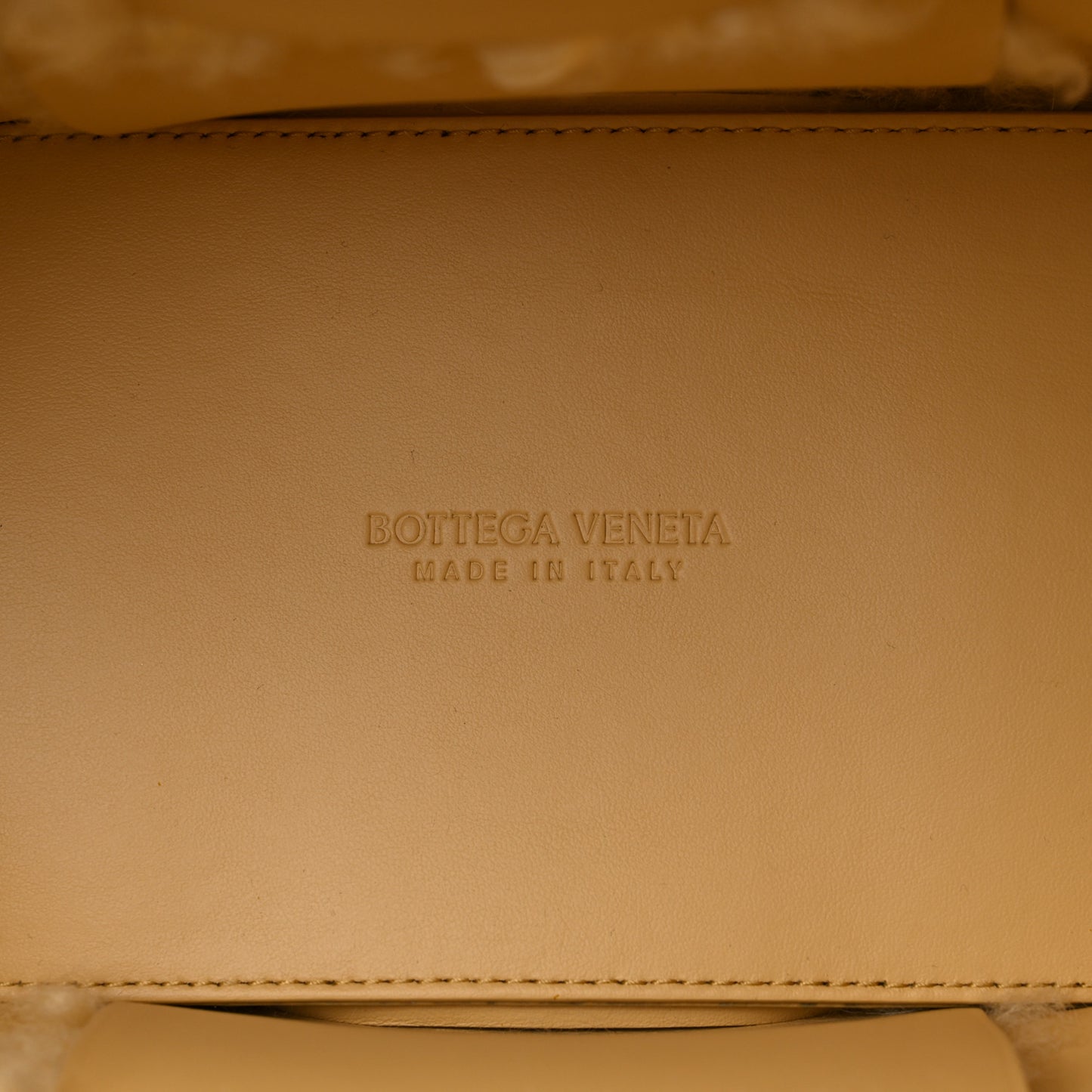 Shearling Small Intrecciato Arco Tote Teddy