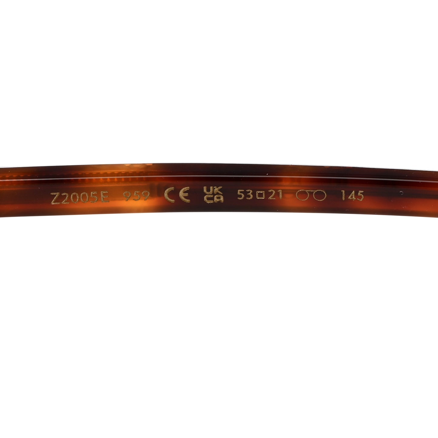 Acetate My Monogram Light Round Sunglasses Z2005E Havana