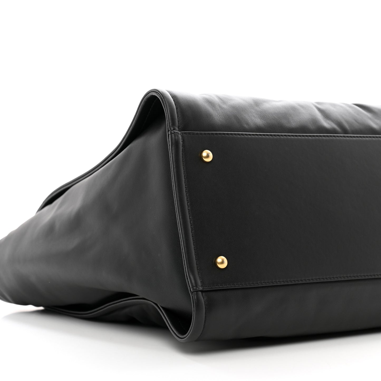 Calfskin Medium Deauville Tote Black