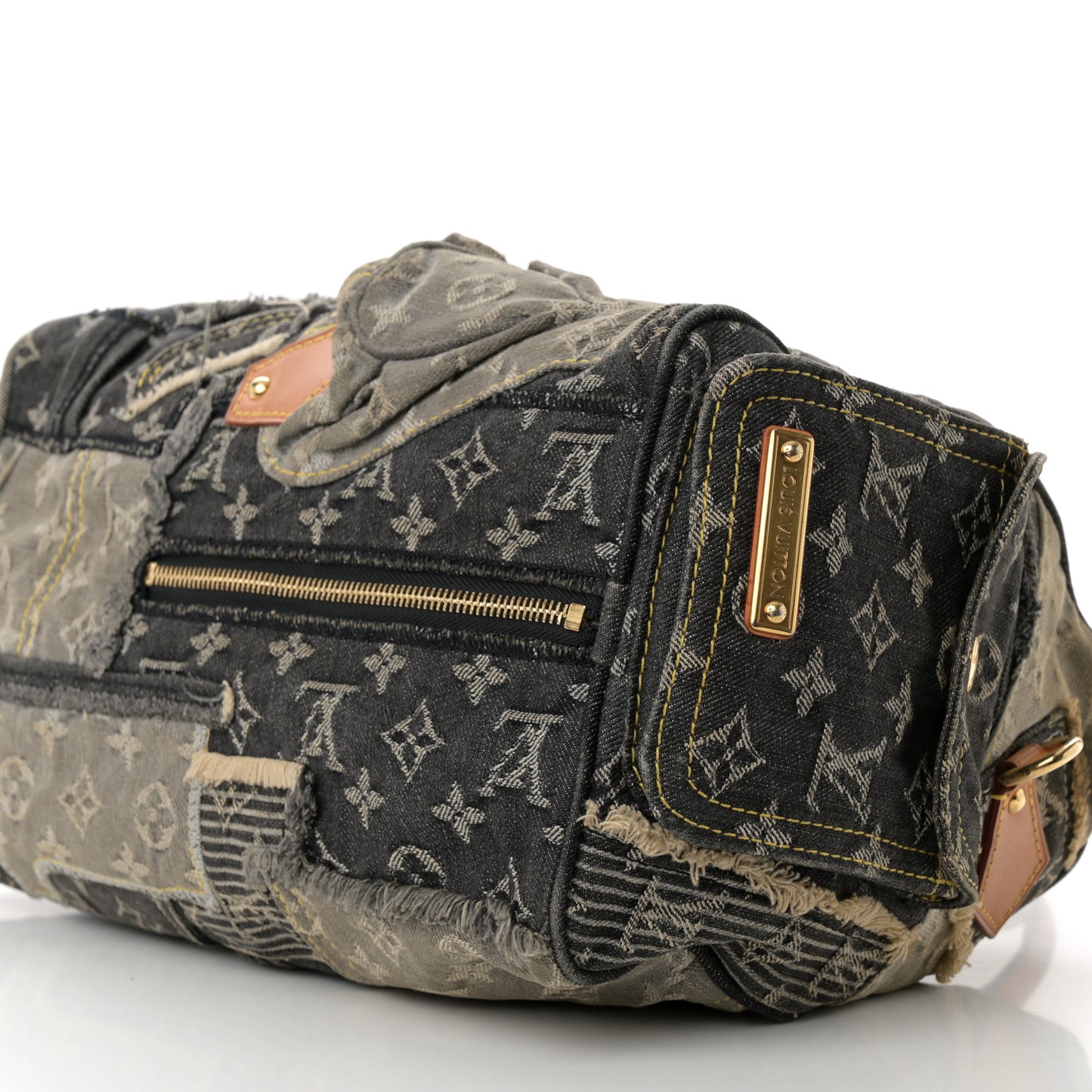 Denim Patchwork Speedy 30 Grey