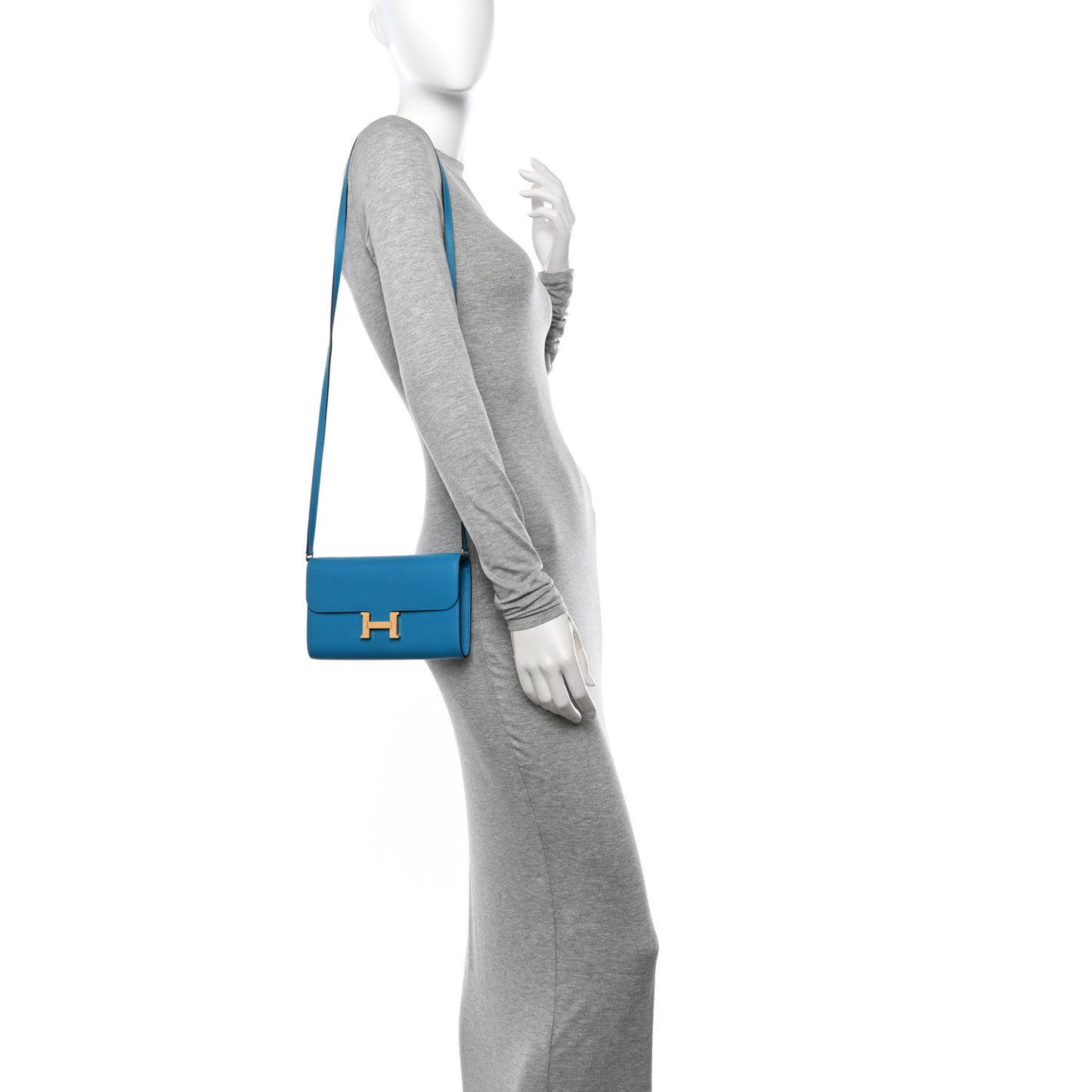 Evercolor Constance Wallet To Go Blue Zanzibar