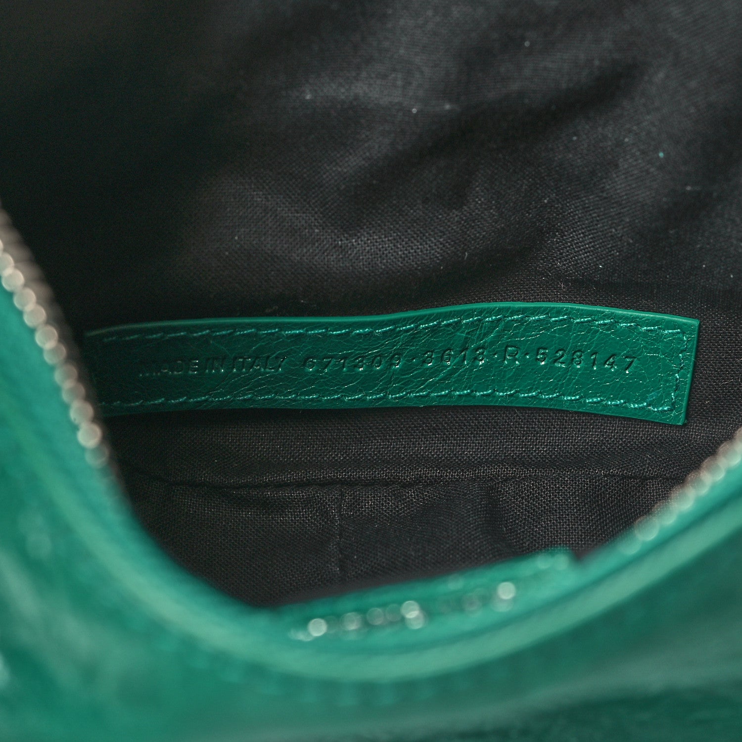 Balenciaga Agneau Arena Le Cagole Shoulder Bag XS Jade 8 of 11