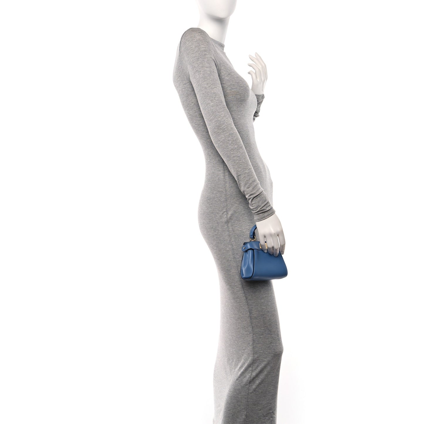 Nappa Nano Peekaboo Satchel Blue