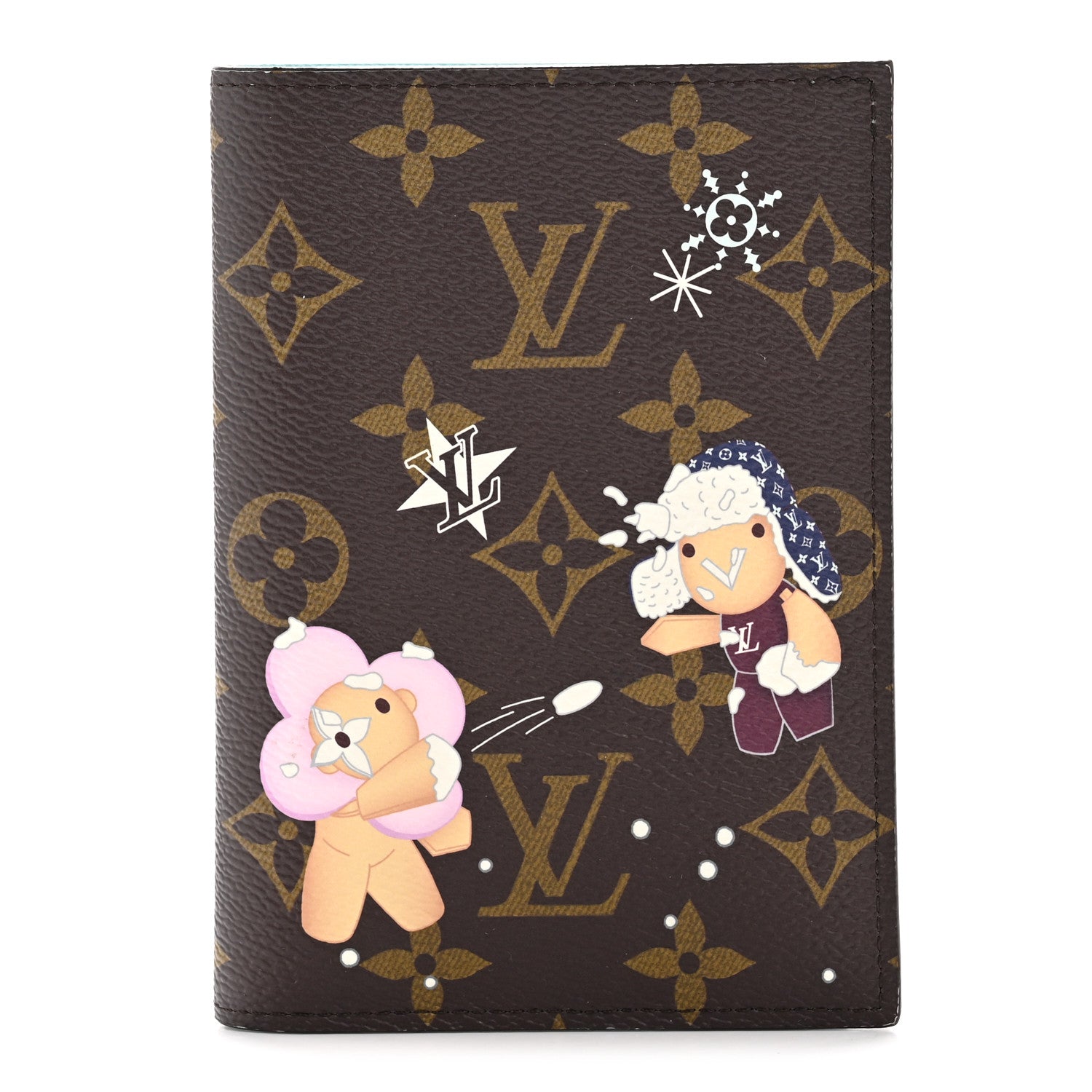 Louis Vuitton Monogram 2025 Christmas Animation Passport Cover