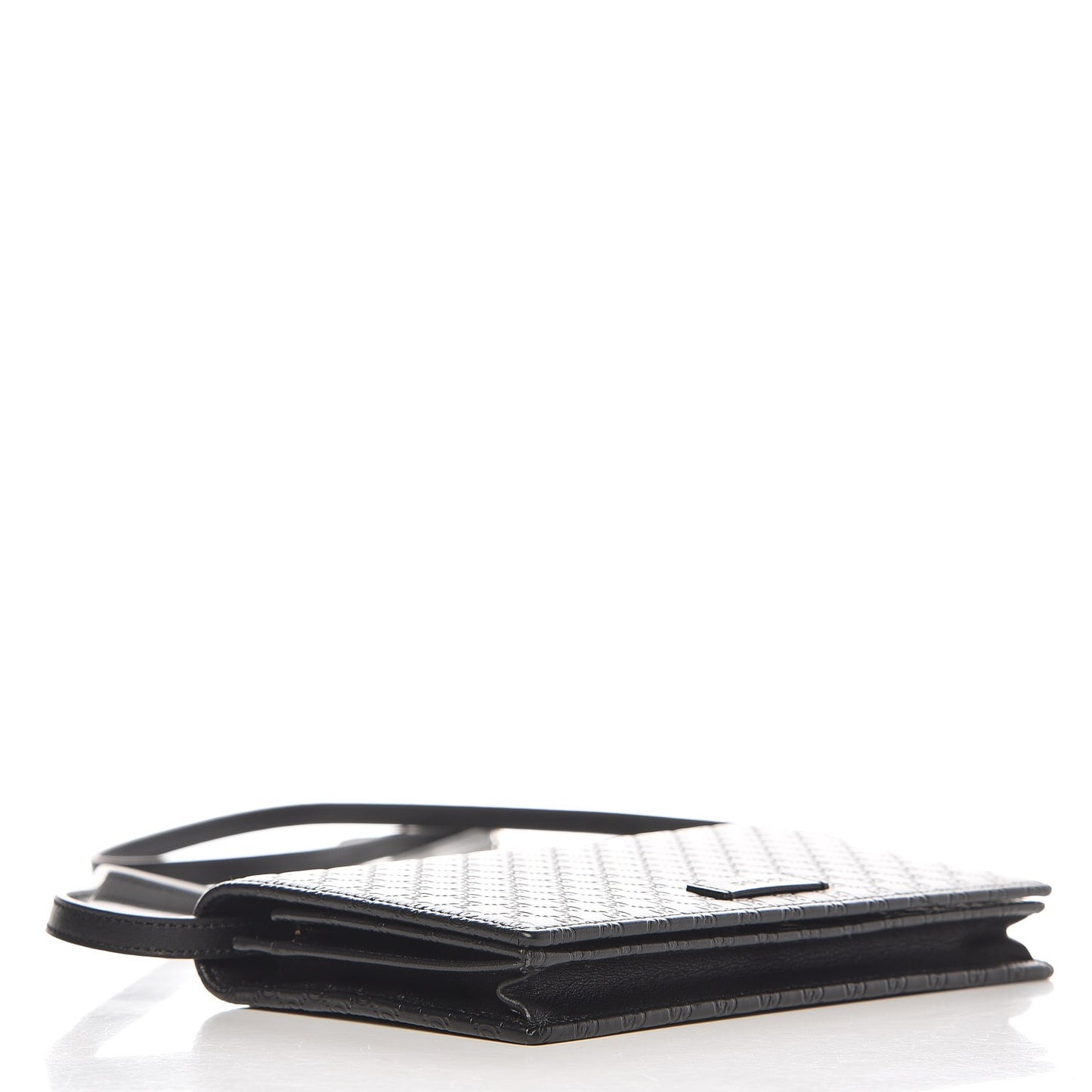 Microguccissima Chain Wallet Black