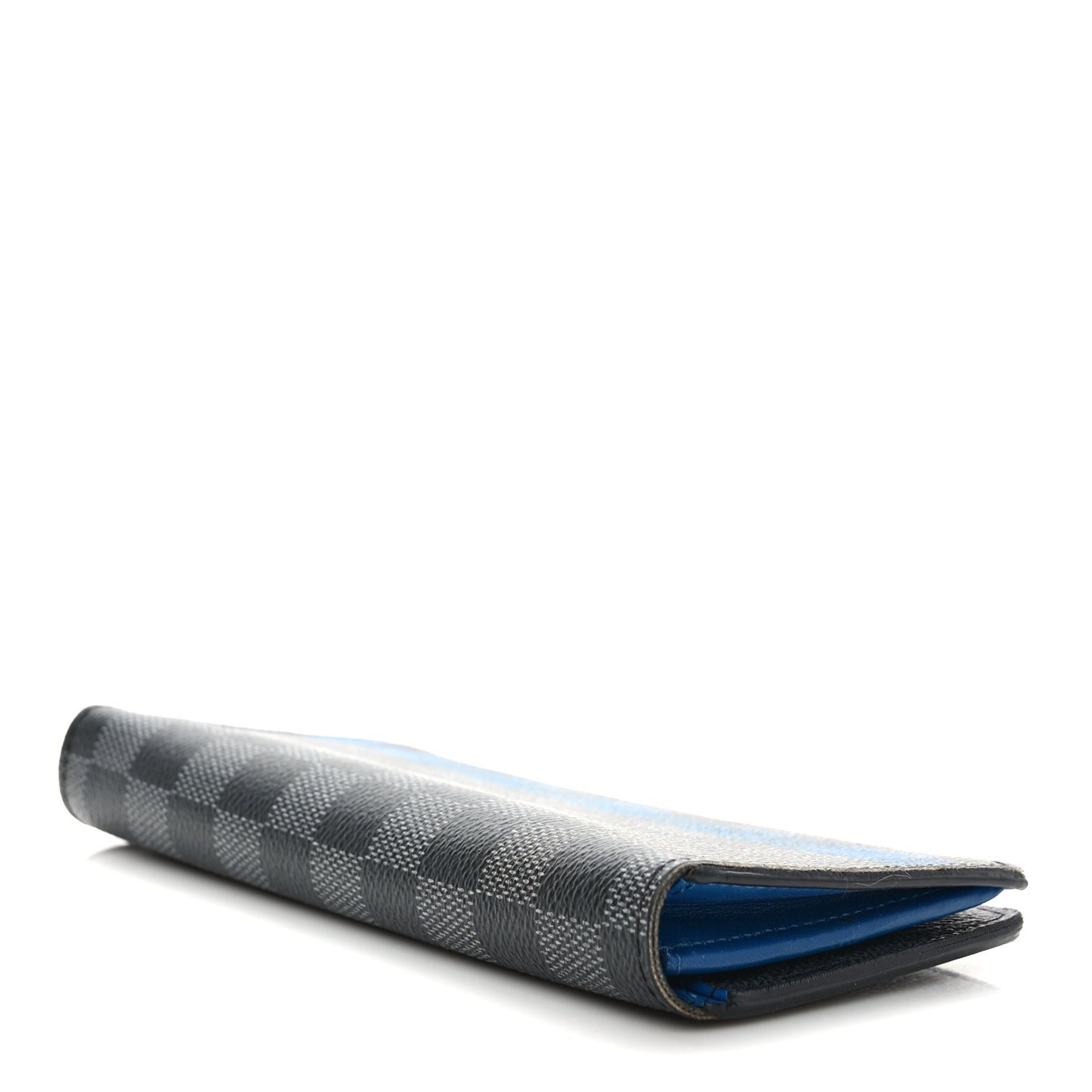 Damier Graphite Stripe Pocket Organizer Blue